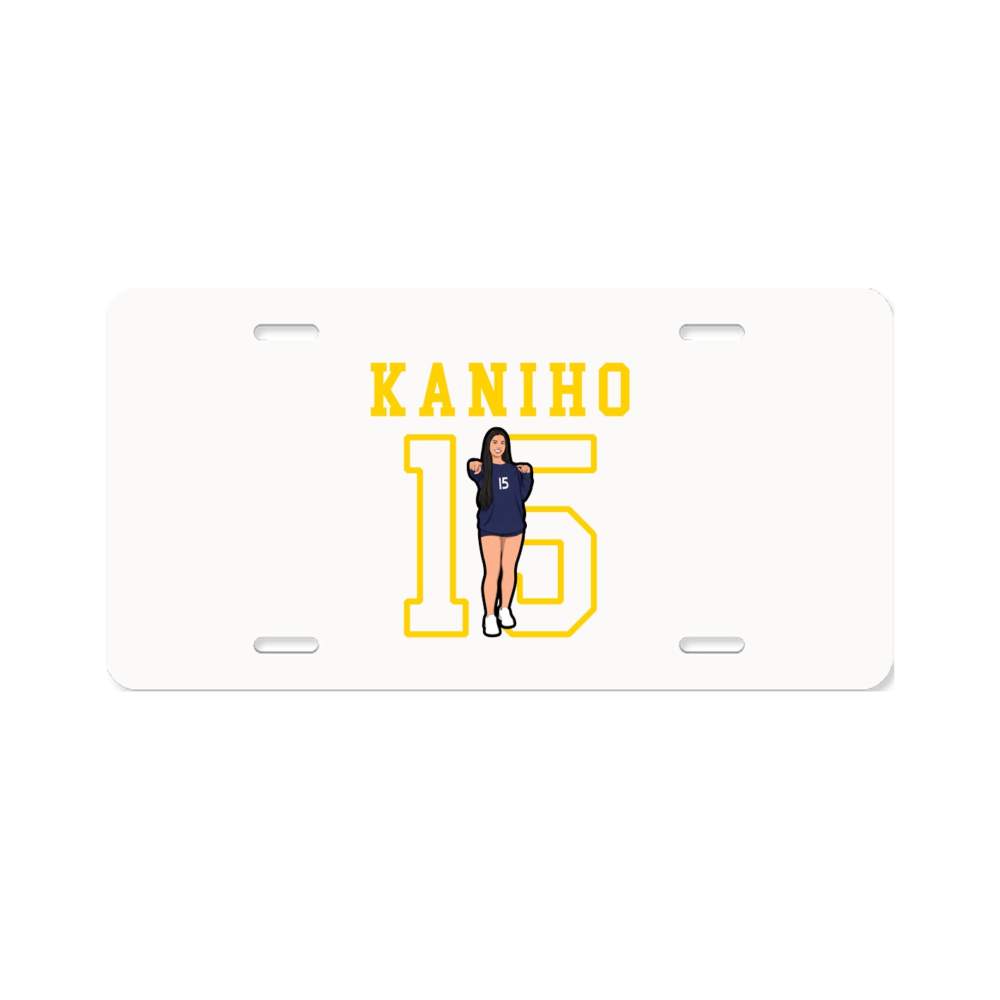 License Plate — Shirsey in Classic