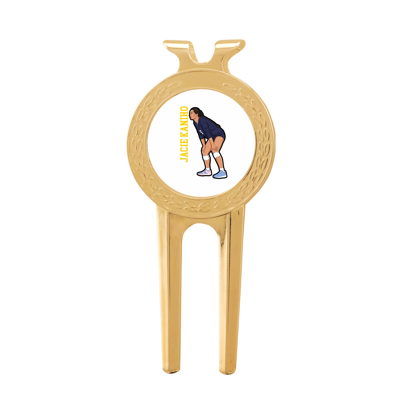 Divot Tool with Ball Marker — Name Vertical in Classic