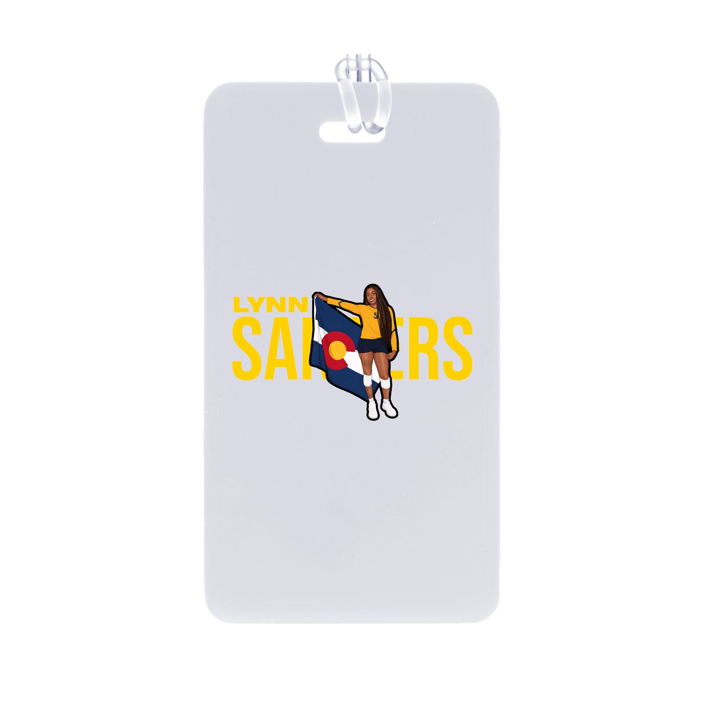 Bag Tag — Player Name in Classic