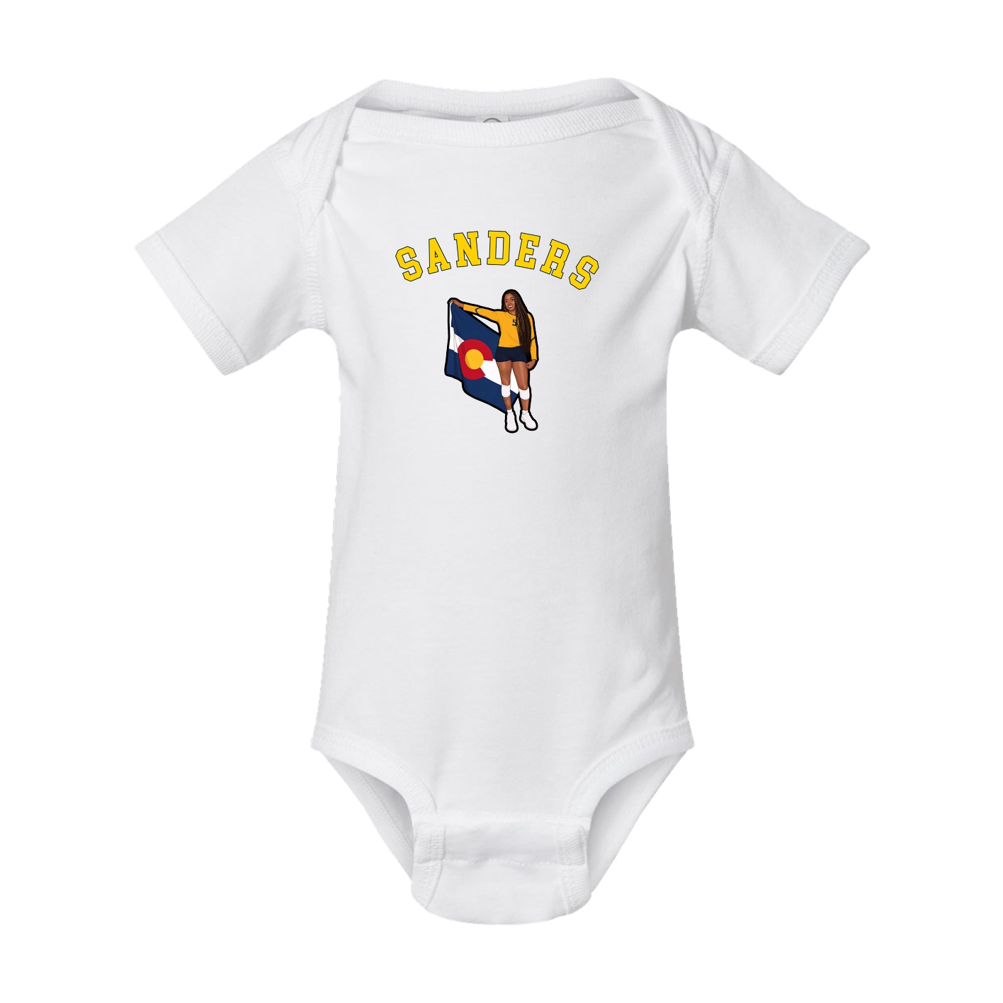 Baby Onesie — Shirsey Arch in White