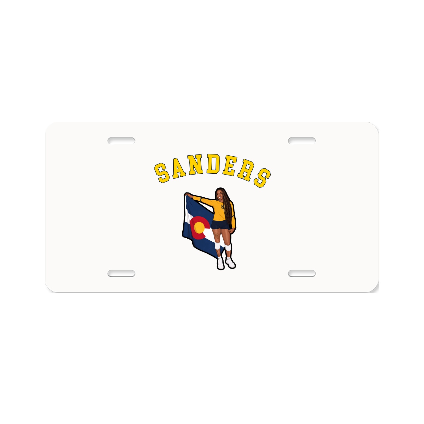 License Plate — Shirsey Arch in Classic