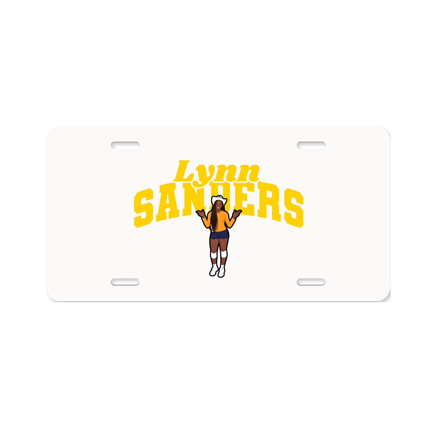 License Plate — Signature Arch in Classic