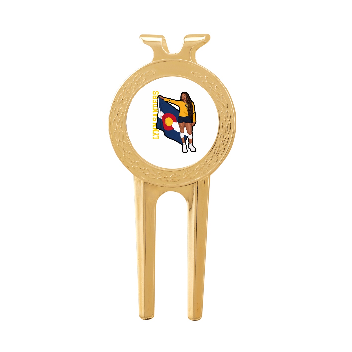 Divot Tool with Ball Marker — Name Vertical in Classic
