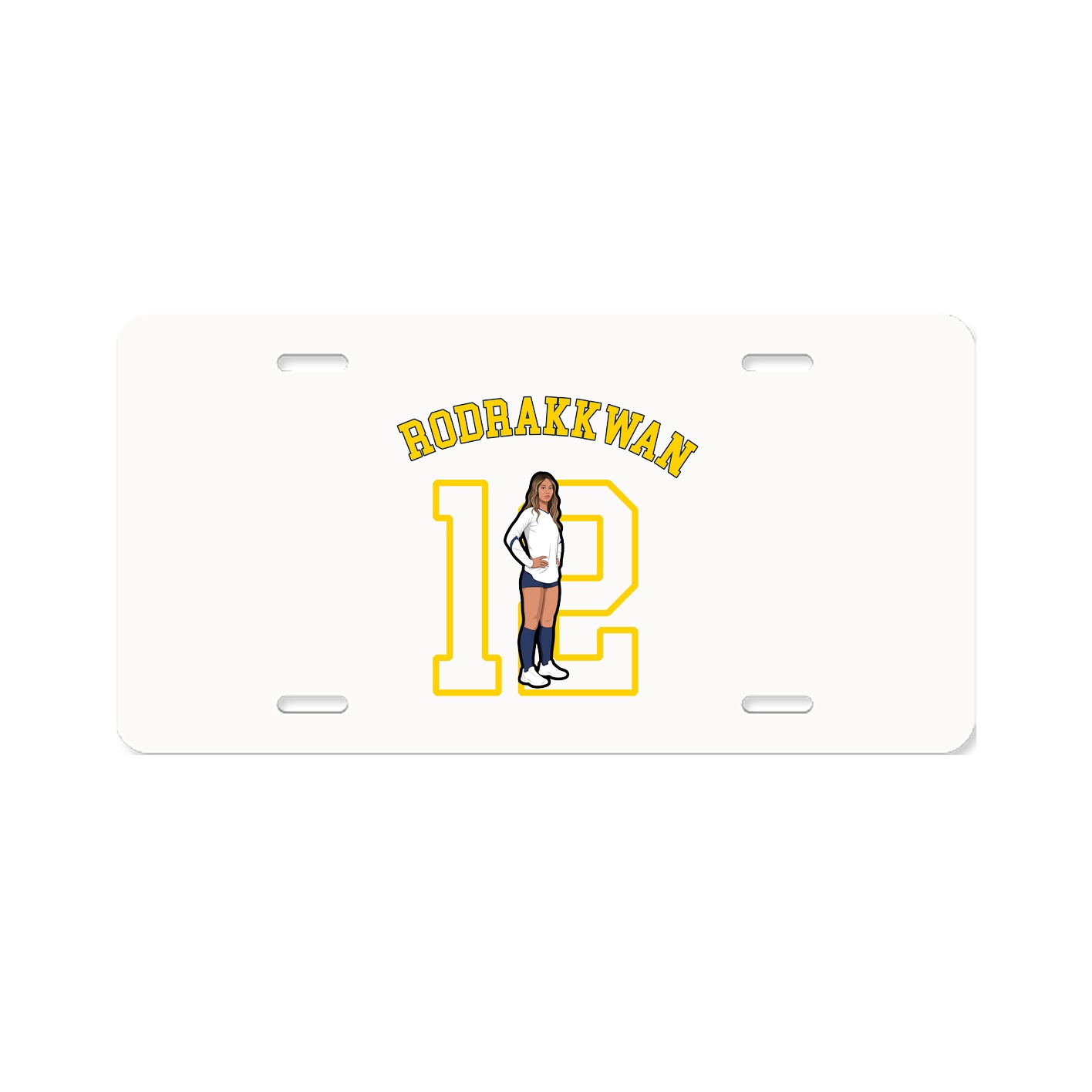 License Plate — Shirsey Arch in Classic