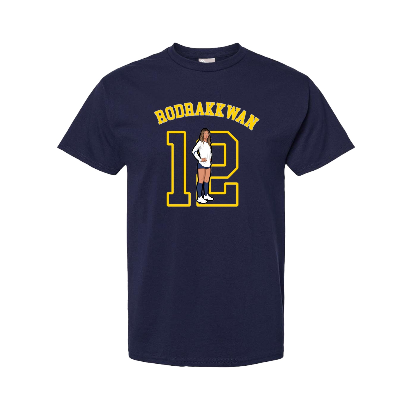 Youth Tee — Shirsey Arch in Navy