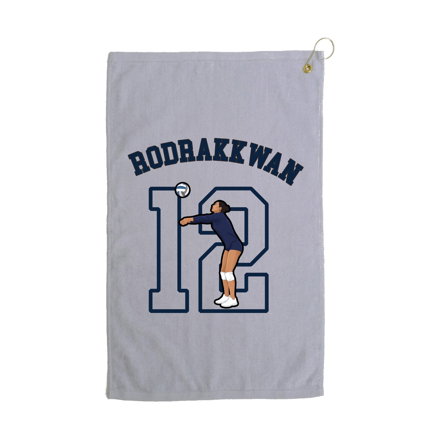 Golf Towel — Shirsey Arch in Grey