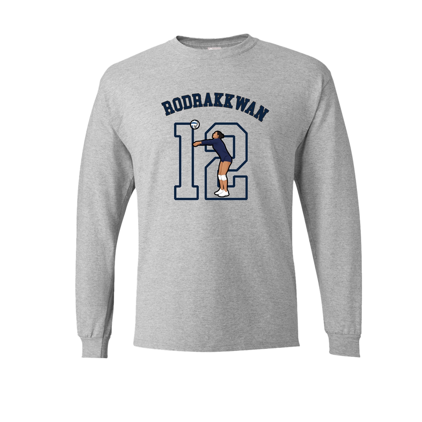 Long Sleeve Tee — Shirsey Arch in Grey
