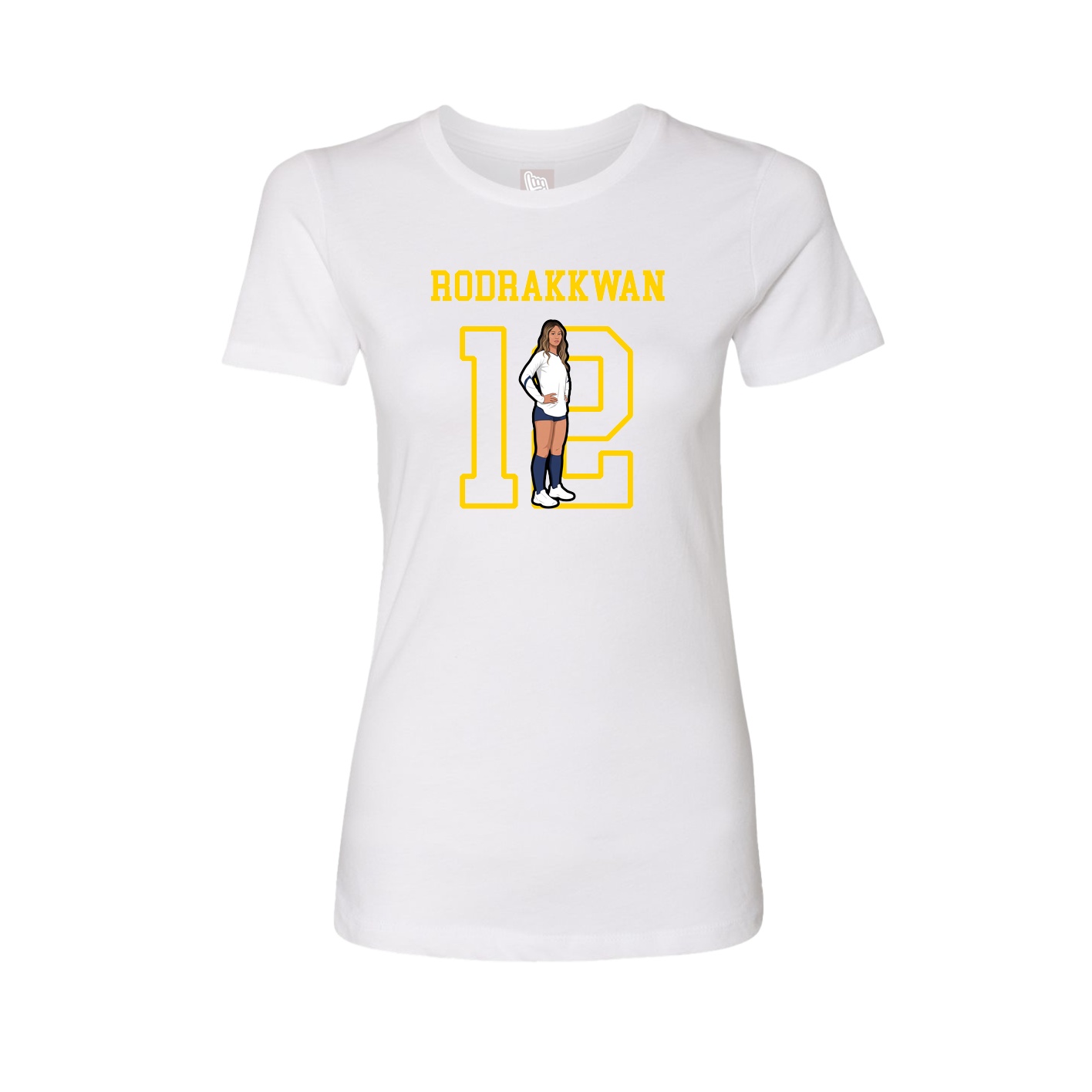 Fitted Women's Tee — Shirsey in White