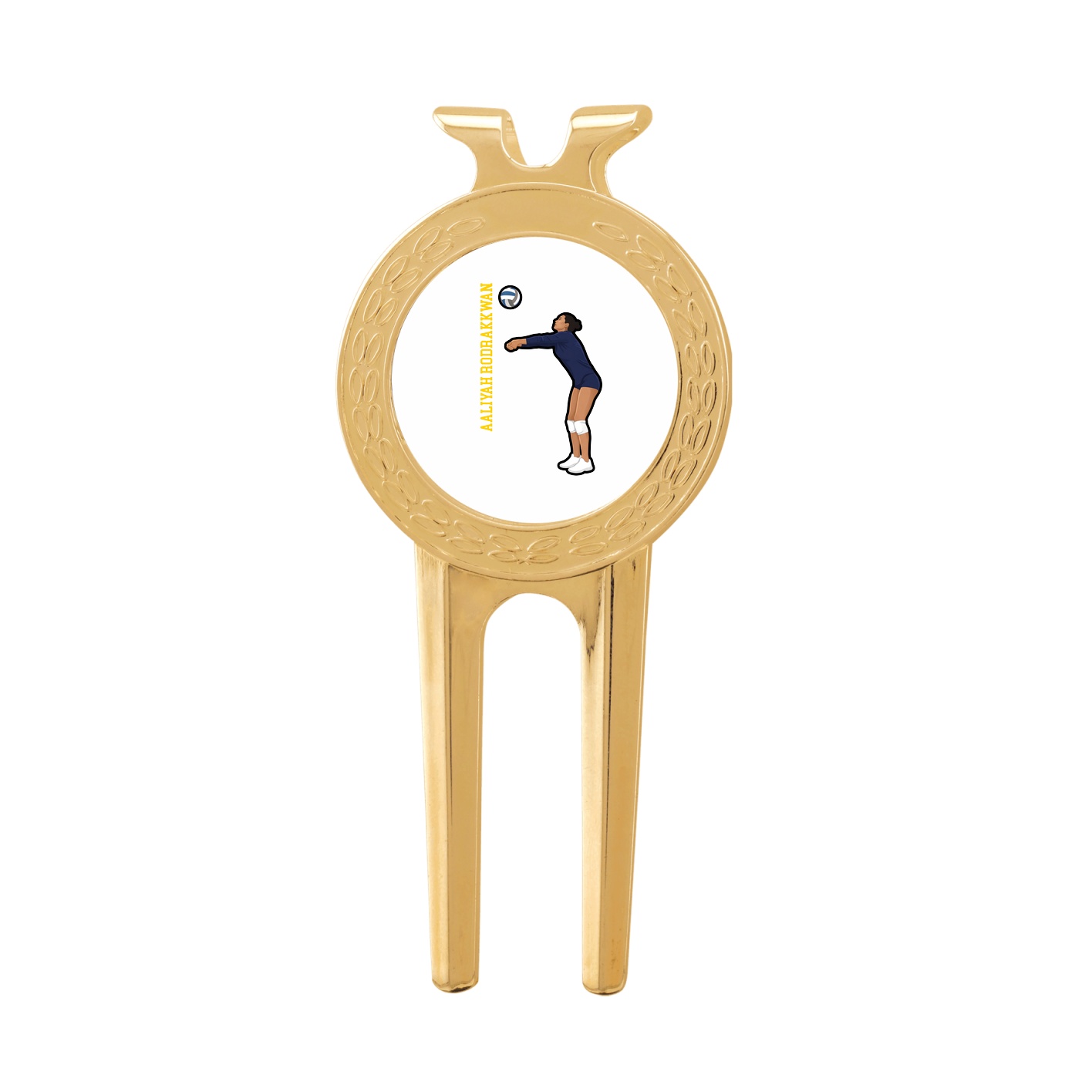 Divot Tool with Ball Marker — Name Vertical in Classic