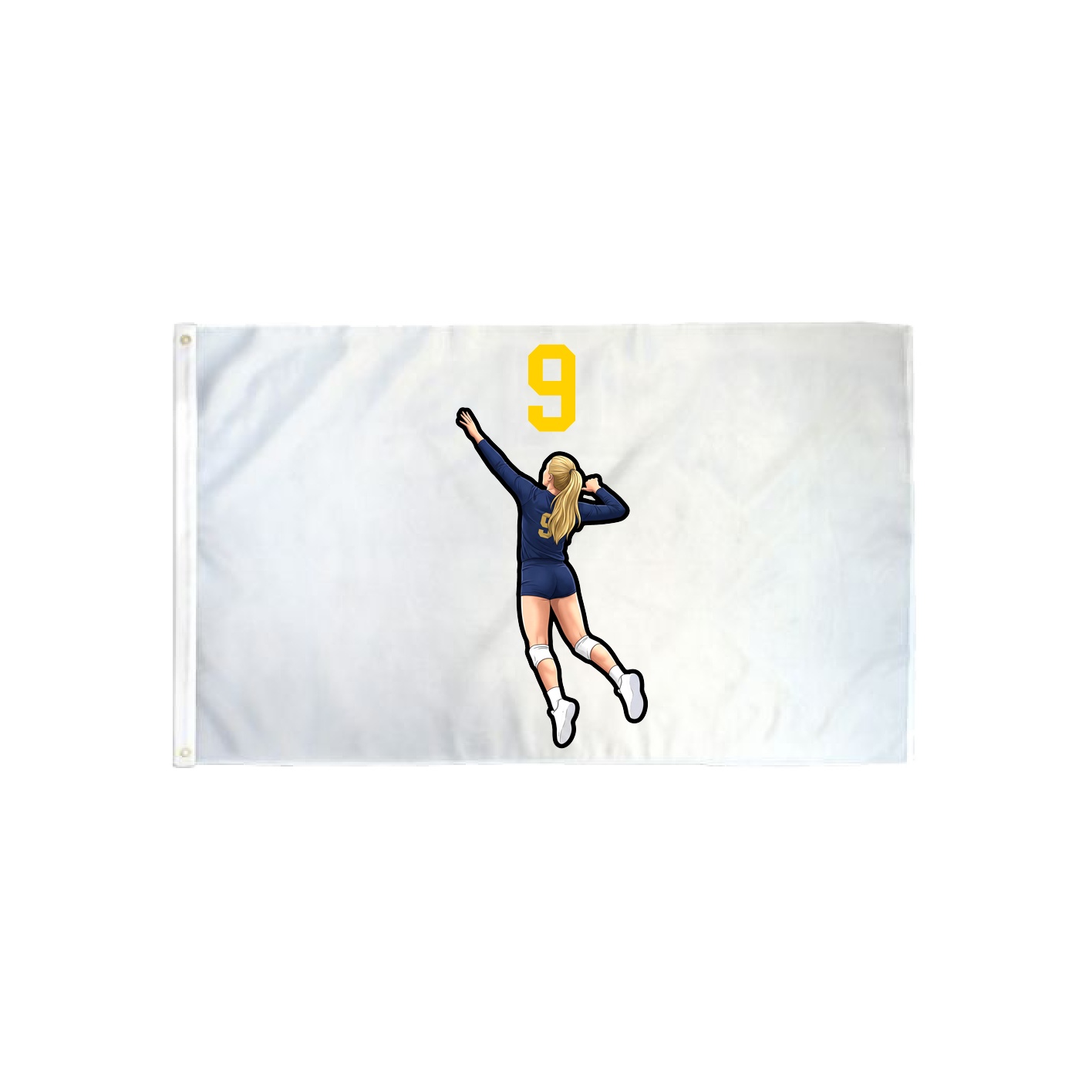 3x5 Flag — Number Top in Classic