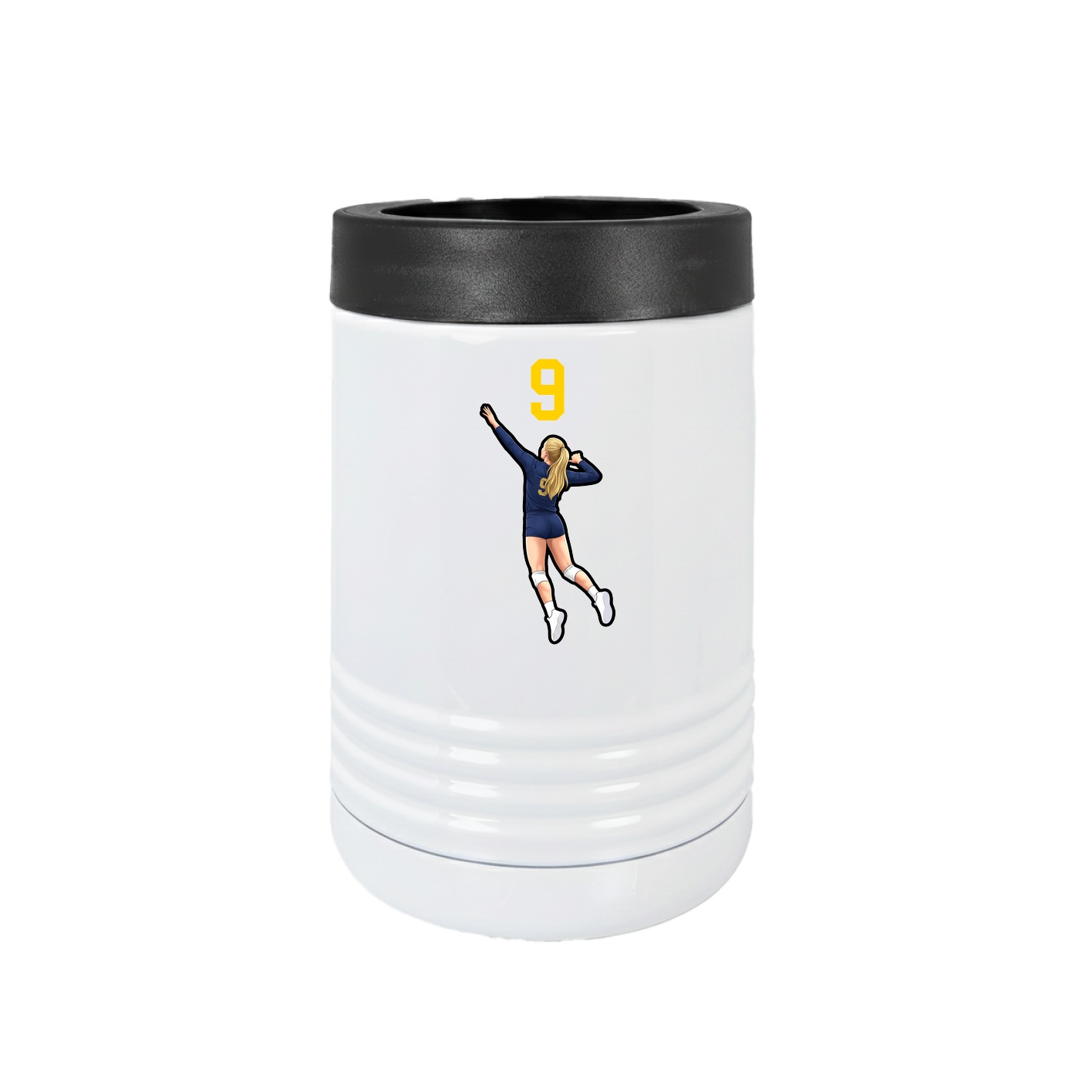 Beverage Holder — Number Top in White