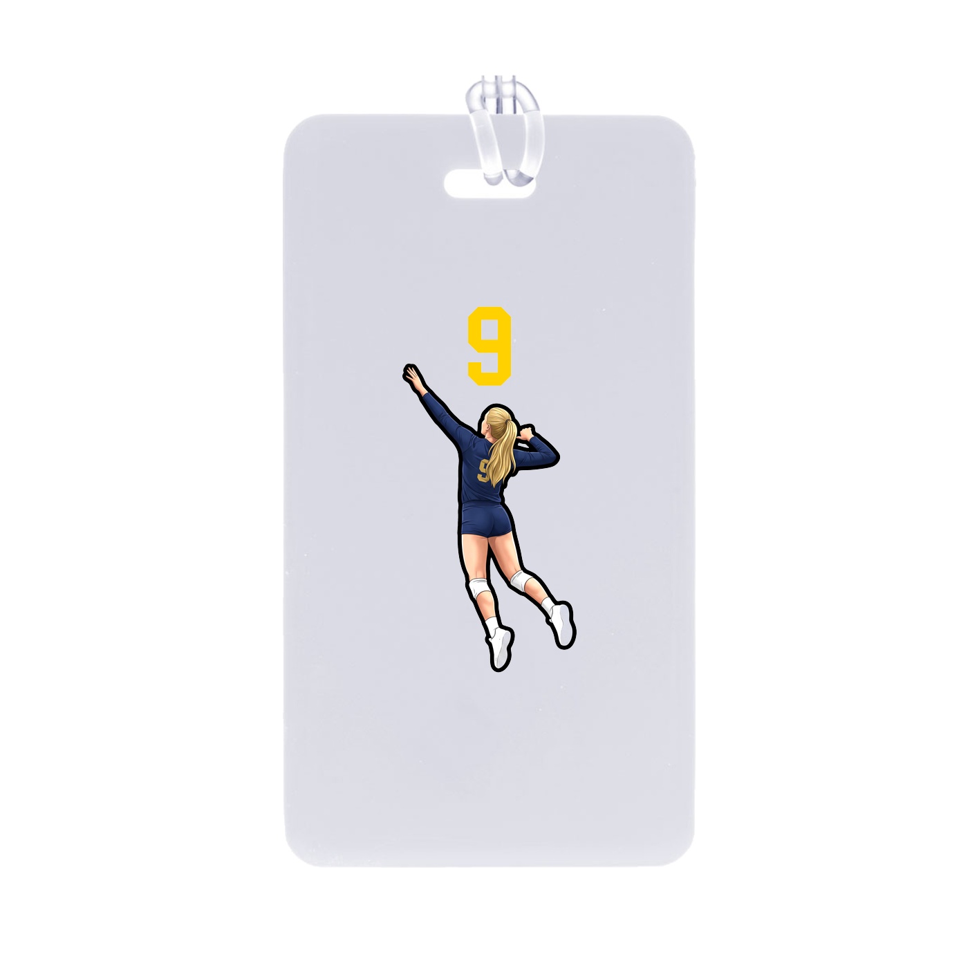 Bag Tag — Number Top in Classic