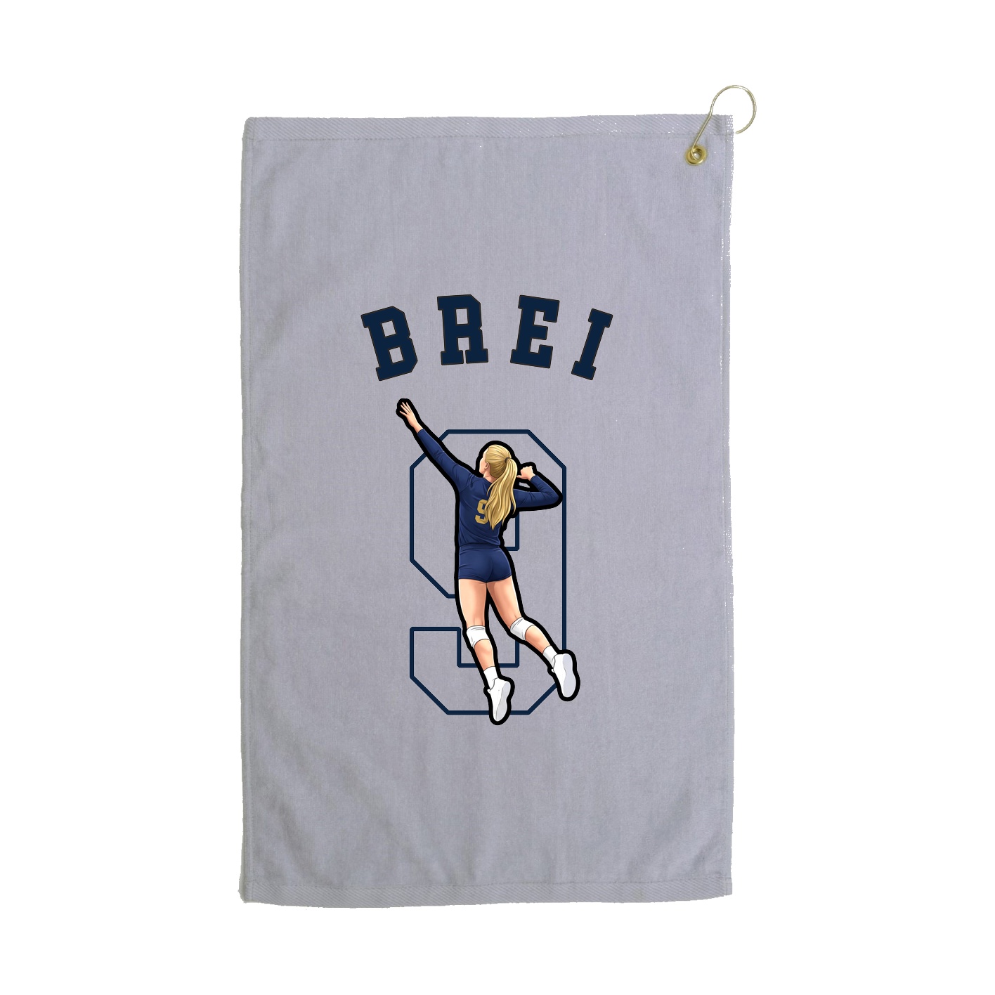 Golf Towel — Shirsey Arch in Grey
