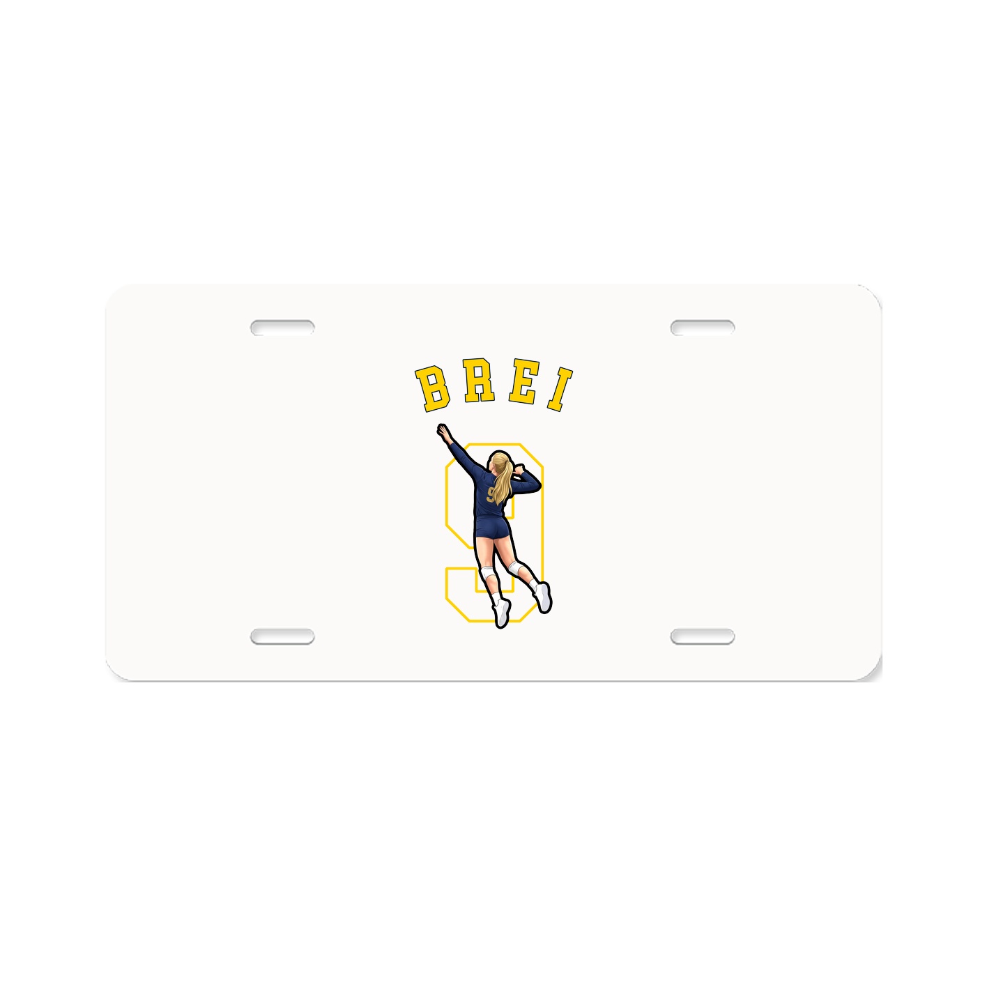 License Plate — Shirsey Arch in Classic