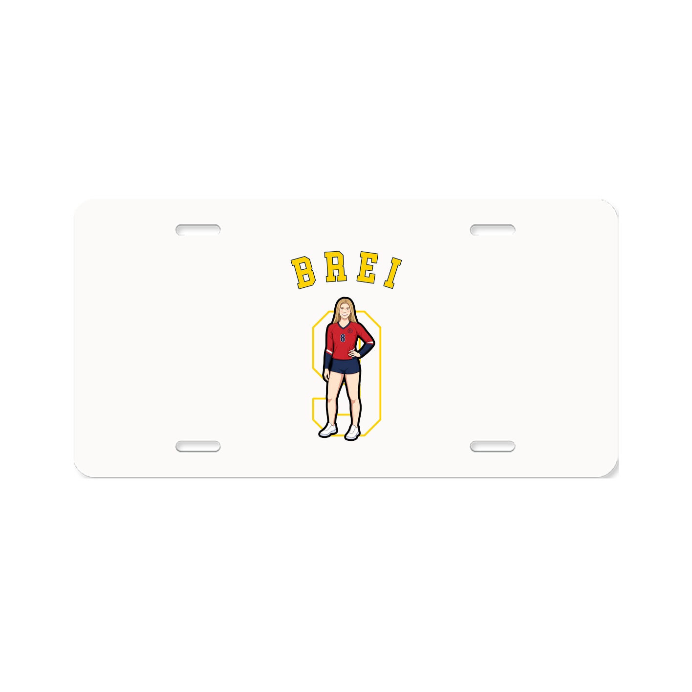 License Plate — Shirsey Arch in Classic