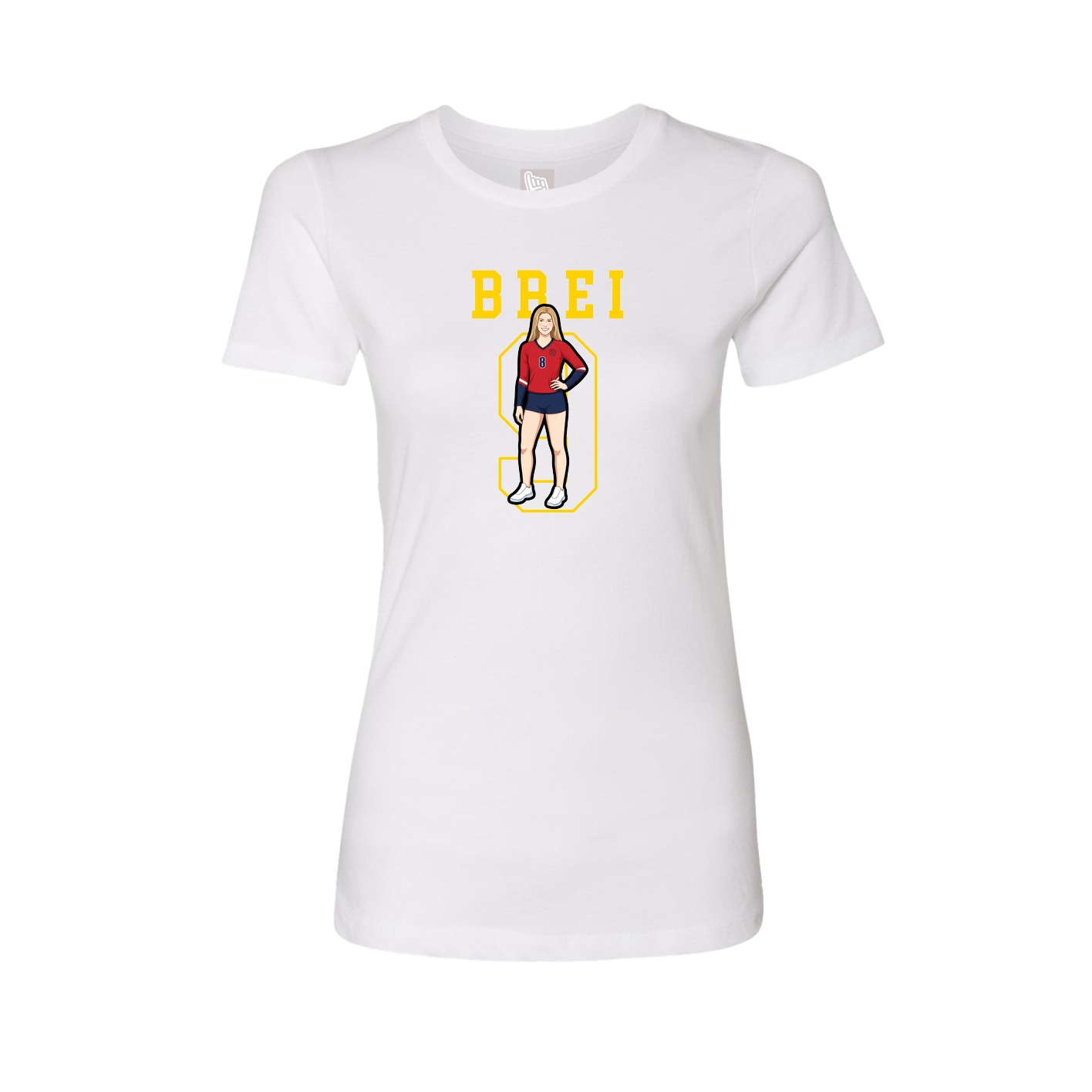 Fitted Women's Tee — Shirsey in White