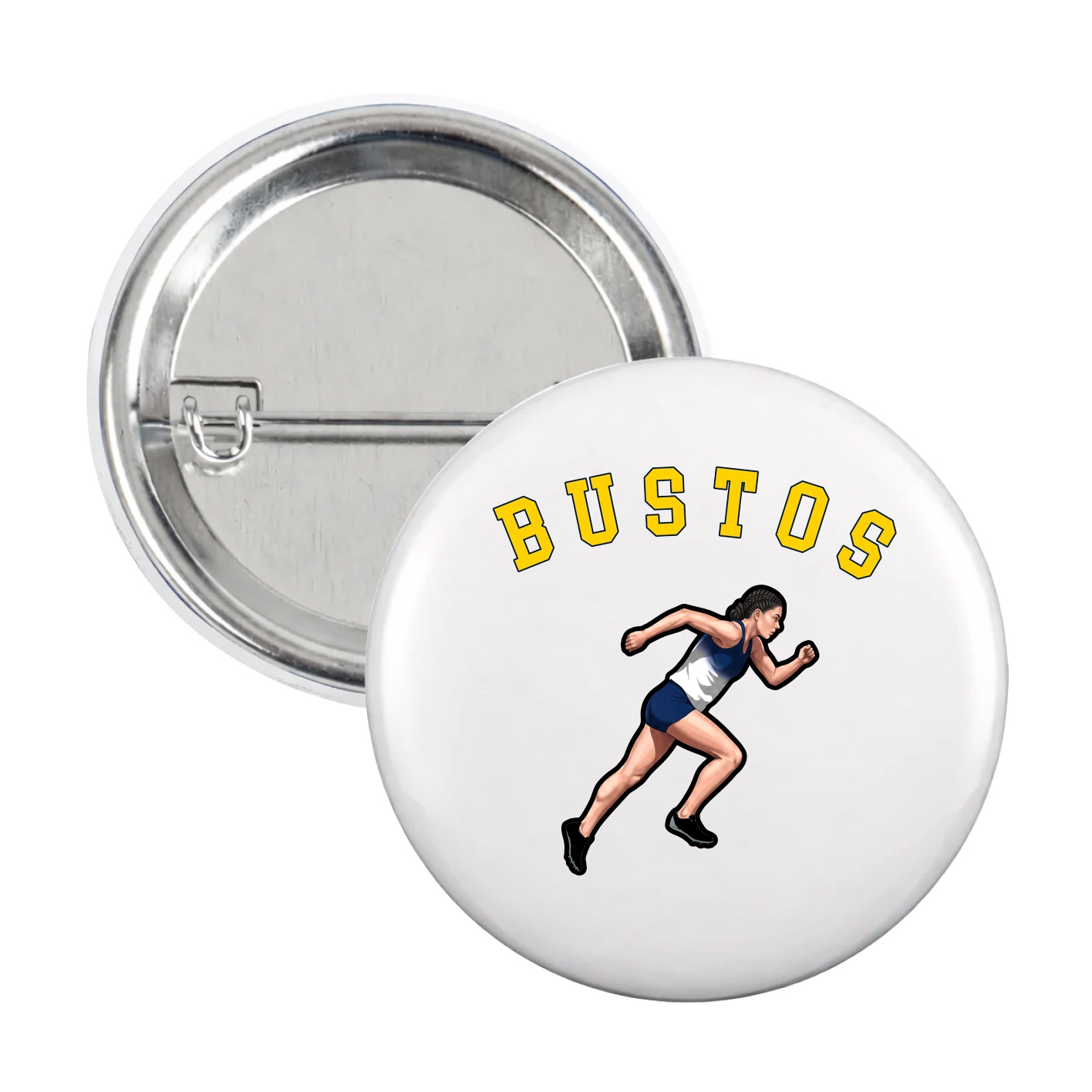 Game Day Button — Shirsey Arch in White