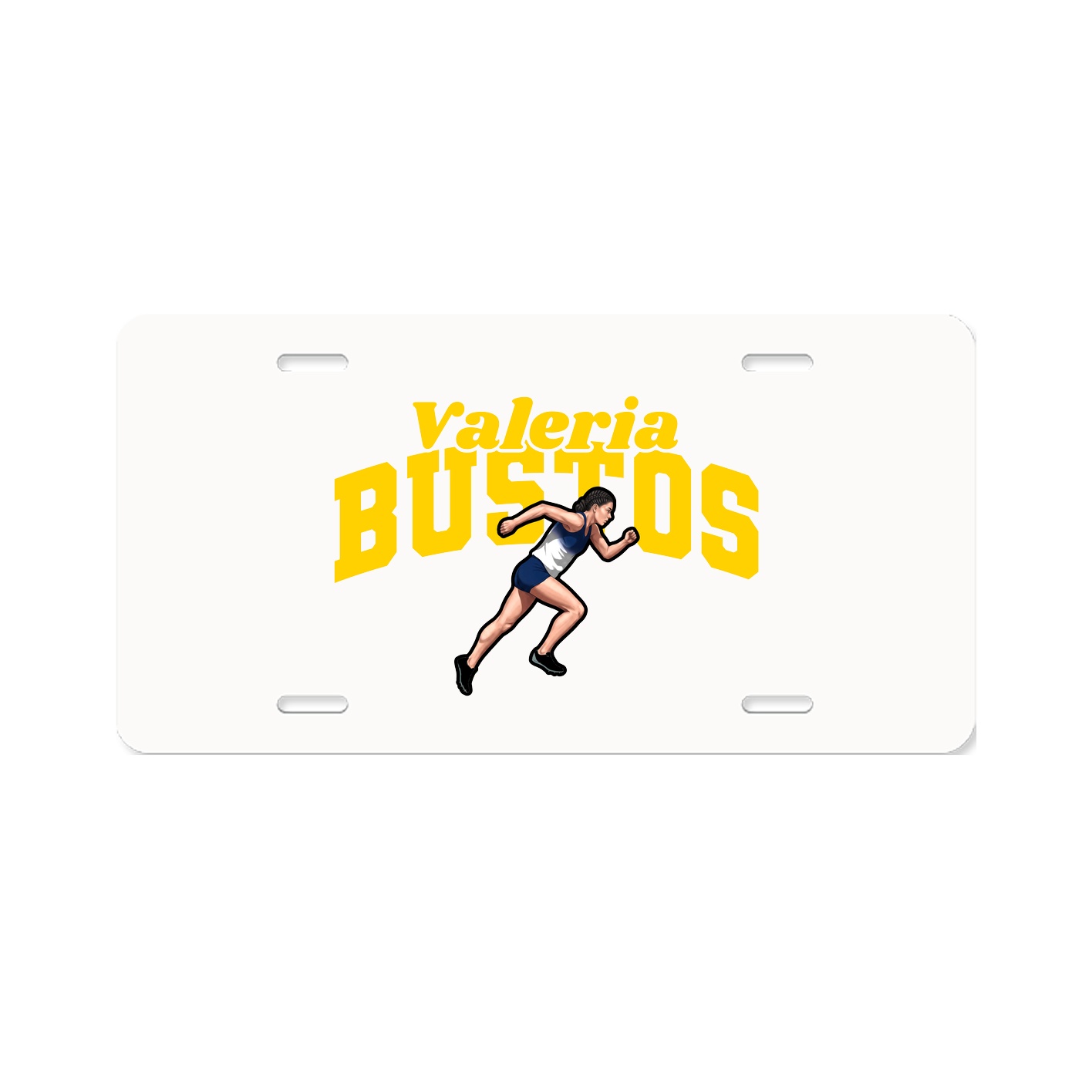 License Plate — Signature Arch in Classic