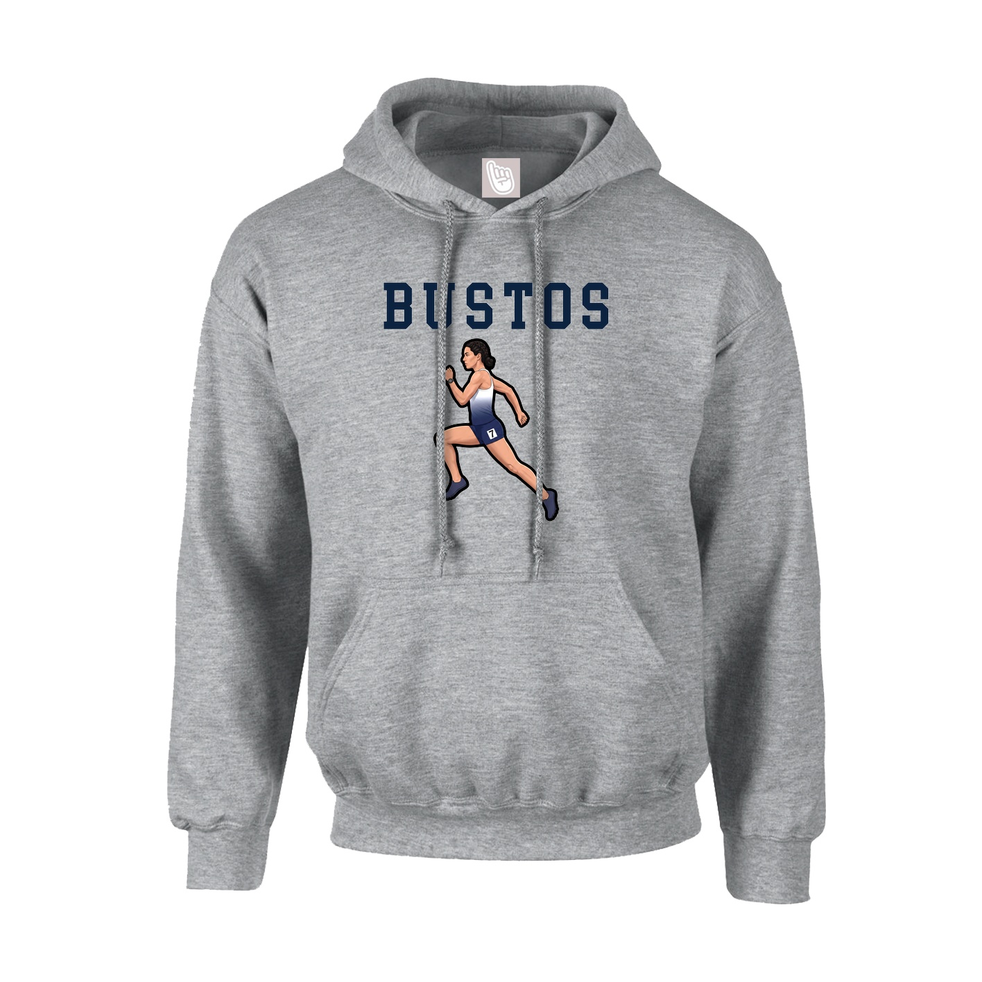 Hoodie — Shirsey in Grey