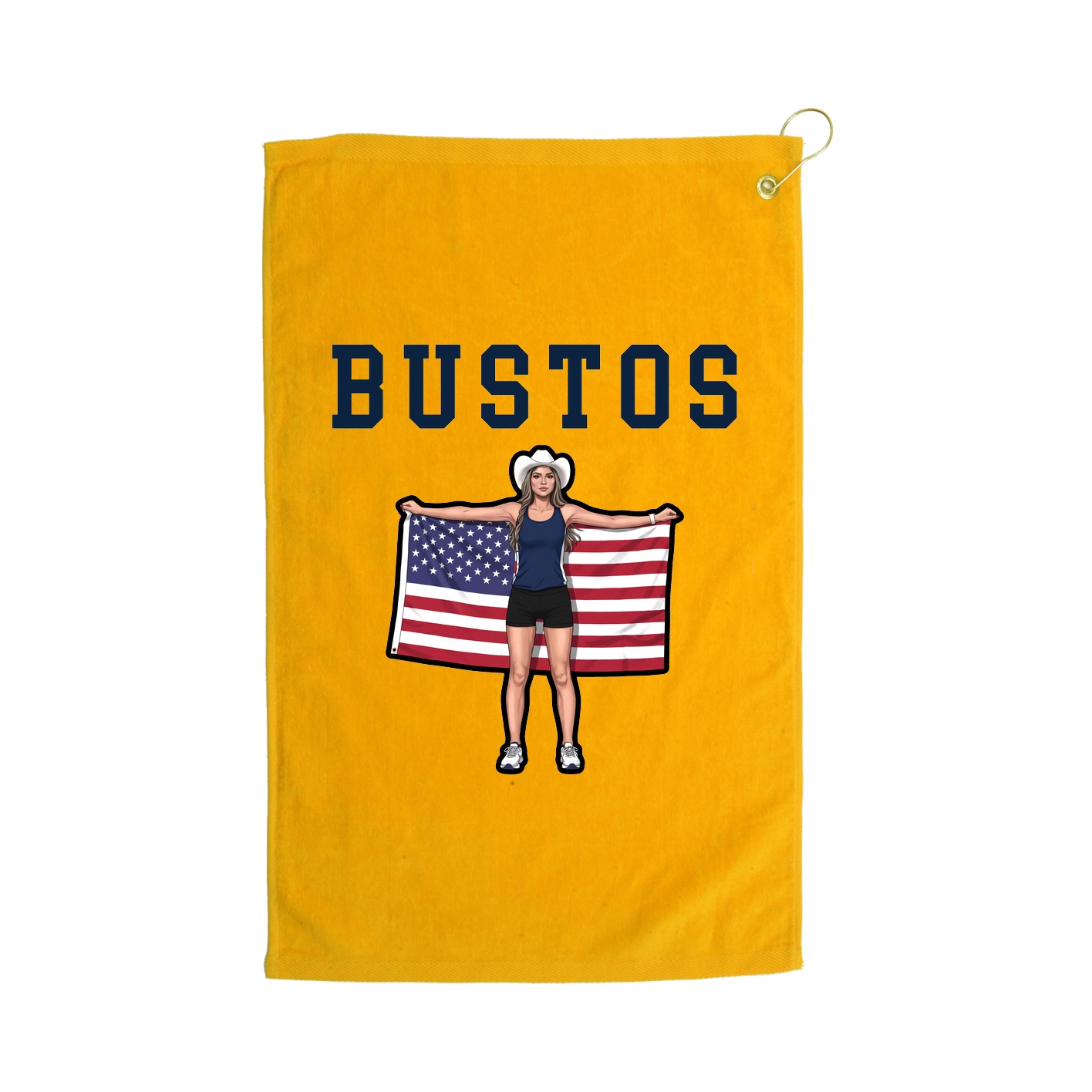 Golf Towel — Shirsey in Gold