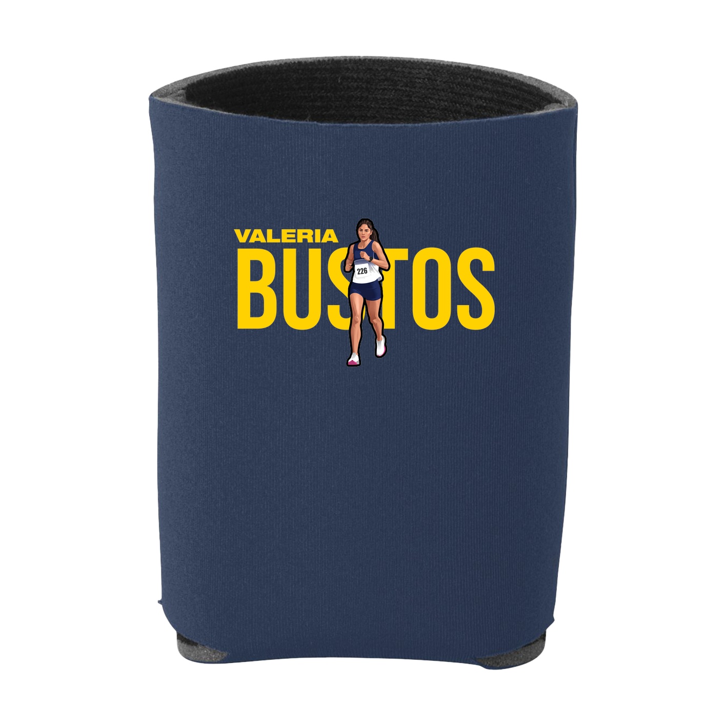 Can Holder — Player Name in Navy