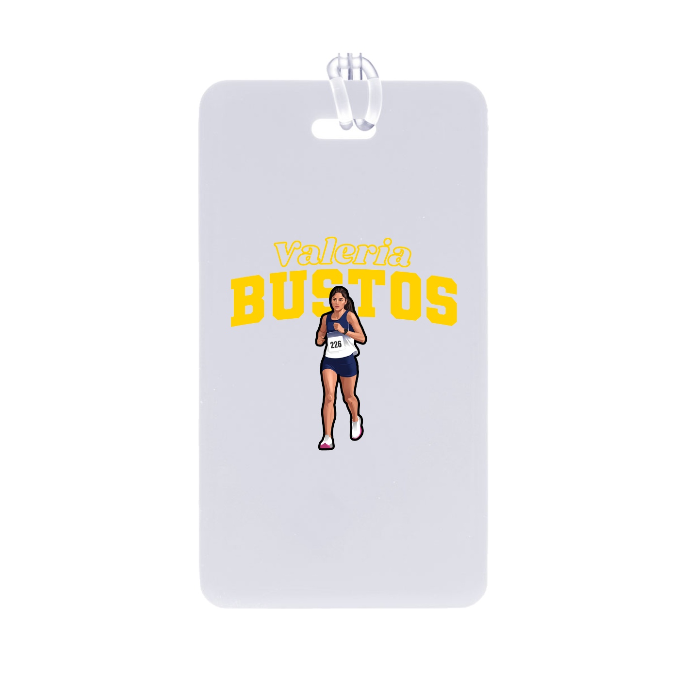 Bag Tag — Name Arch in Classic