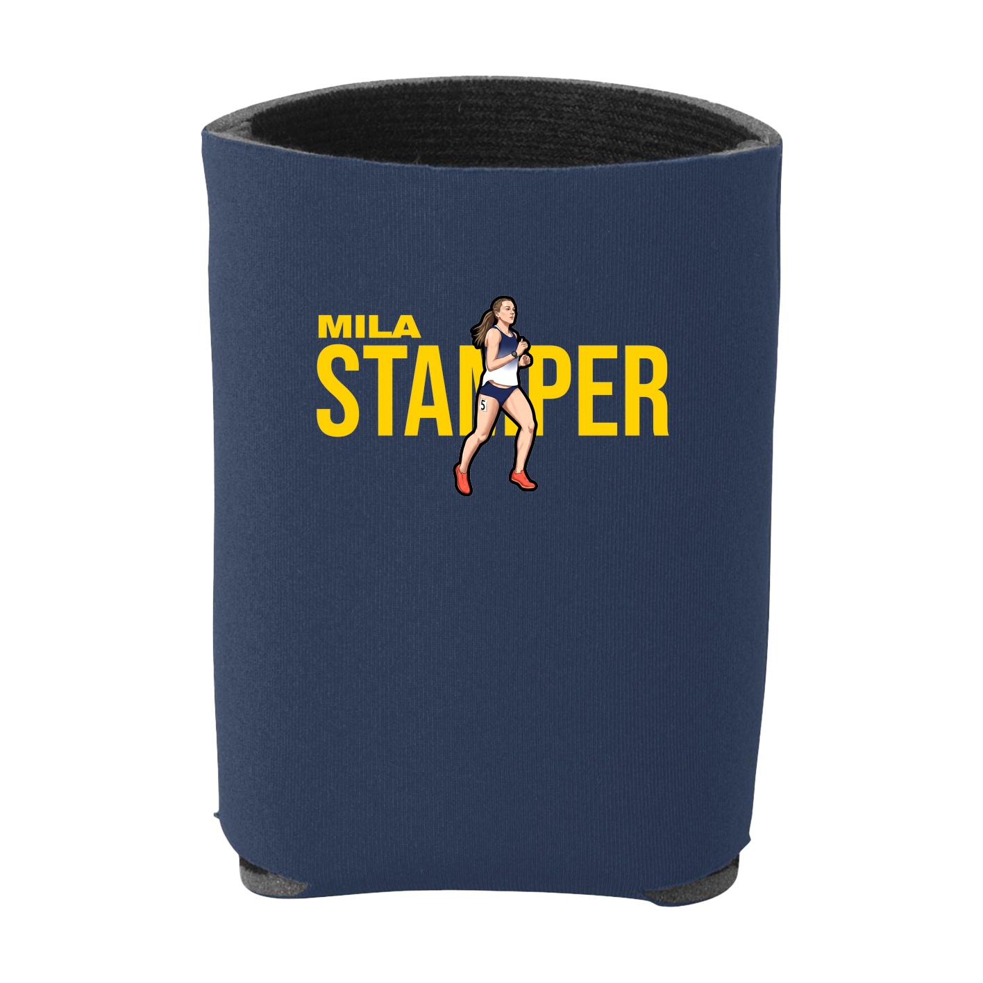 Can Holder — Player Name in Navy