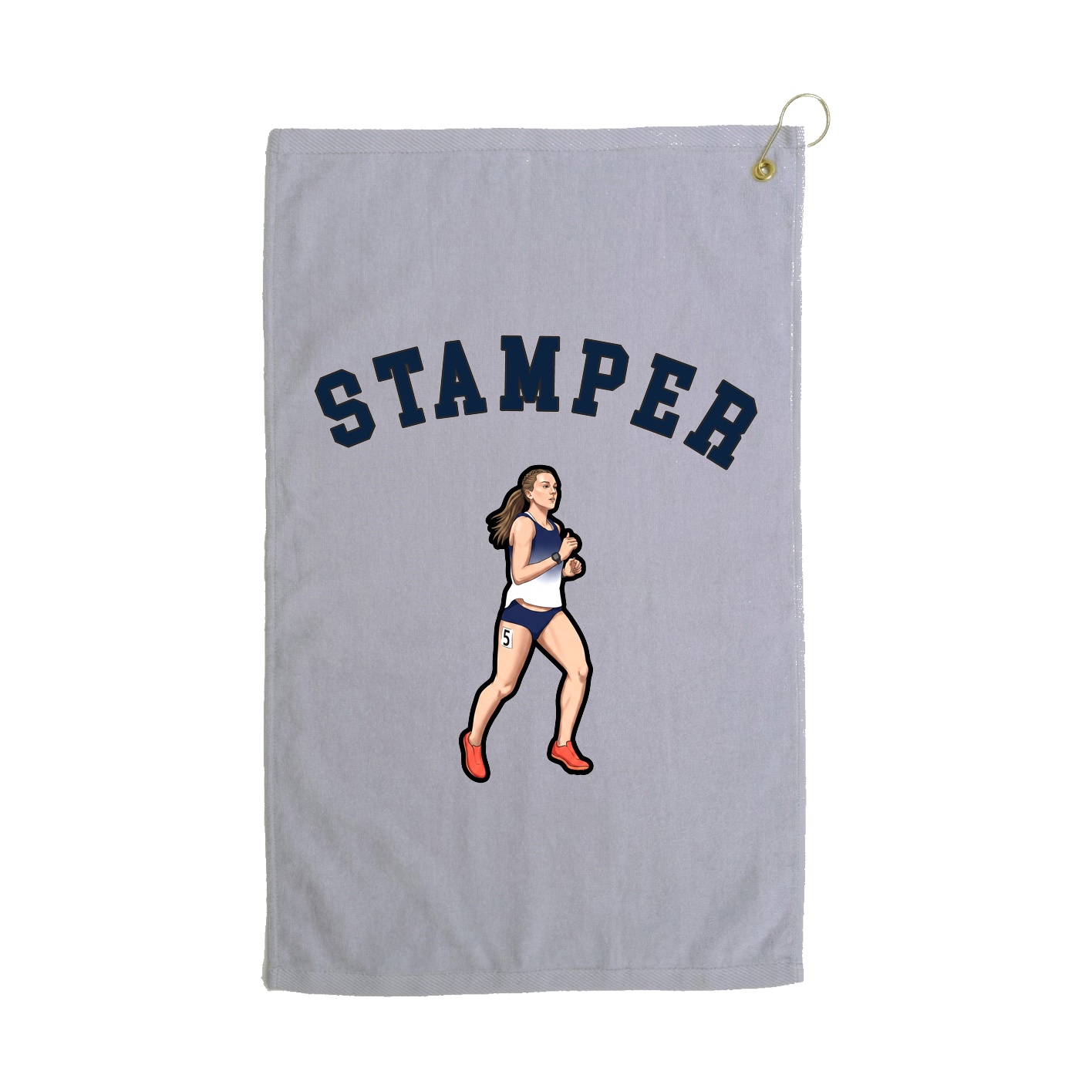 Golf Towel — Shirsey Arch in Grey