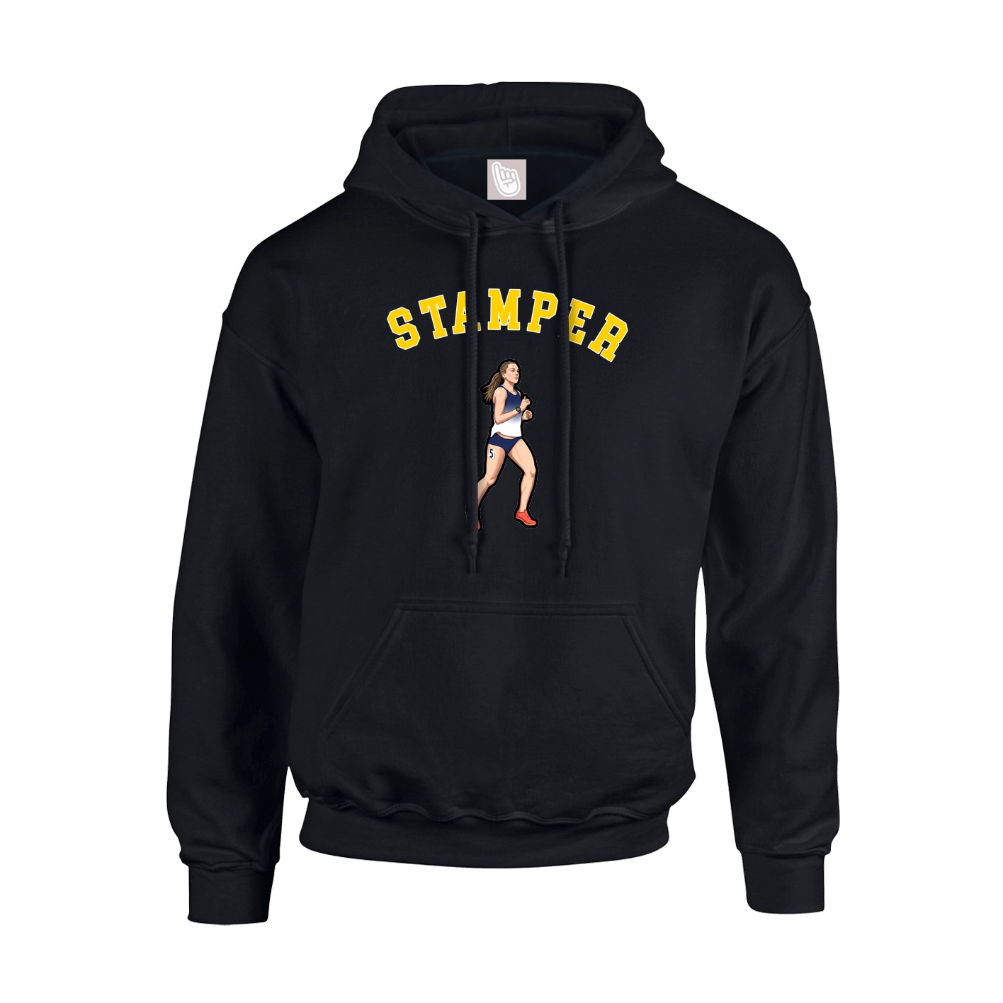 Youth Hoodie — Shirsey Arch in Black
