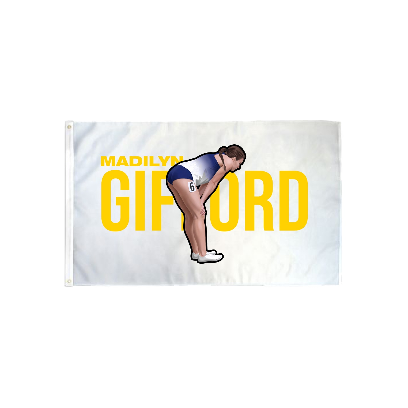3x5 Flag — Player Name in Classic