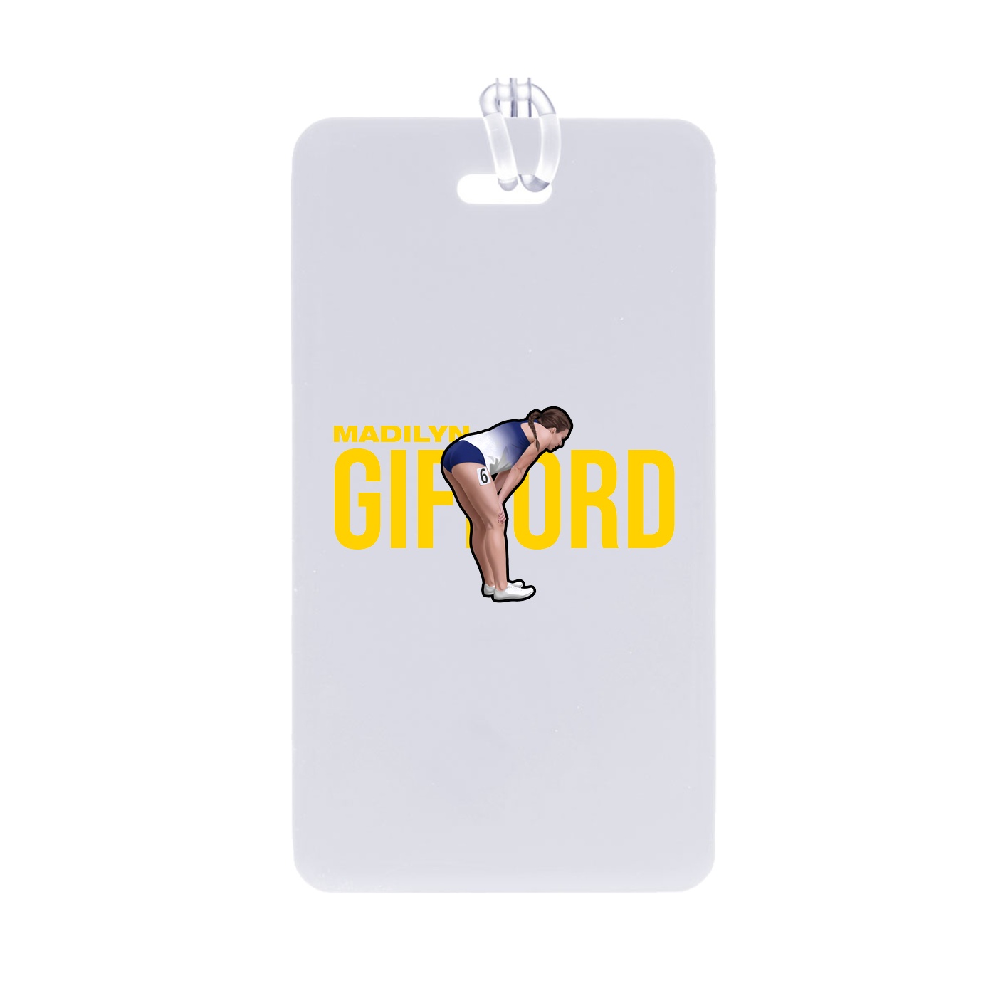 Bag Tag — Player Name in Classic