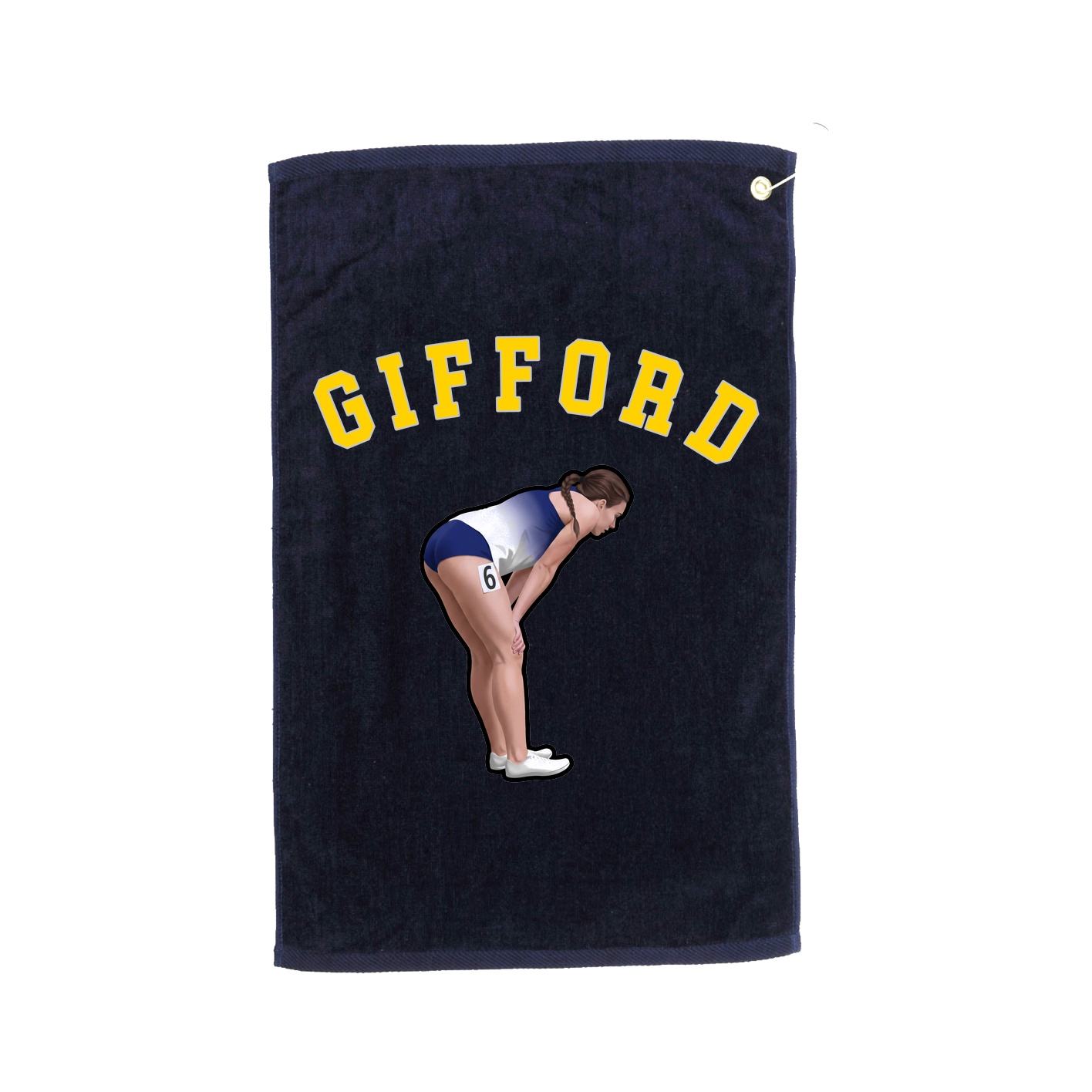 Golf Towel — Shirsey Arch in Navy