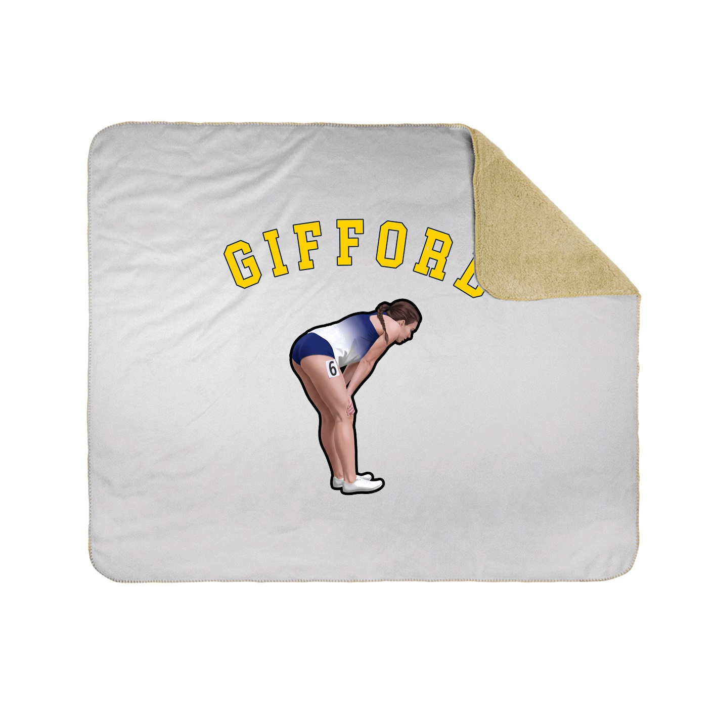 Throw Blanket — Shirsey Arch in White
