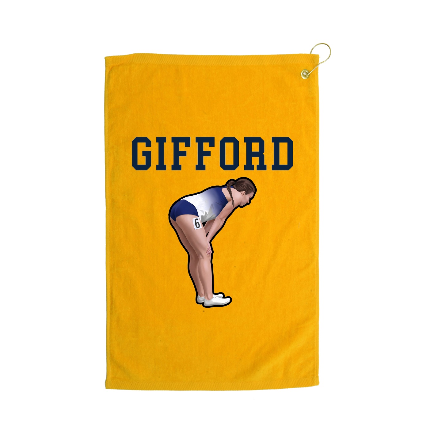 Golf Towel — Shirsey in Gold