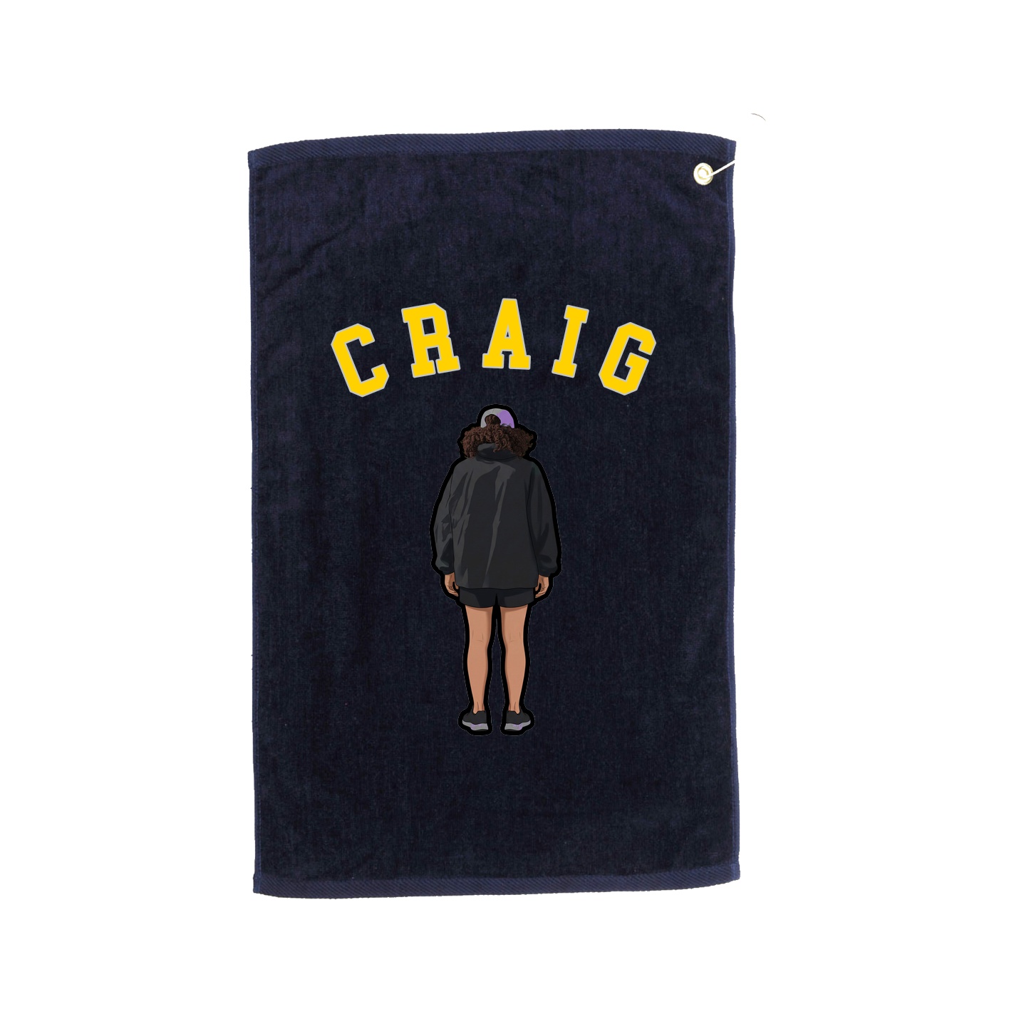 Golf Towel — Shirsey Arch in Navy