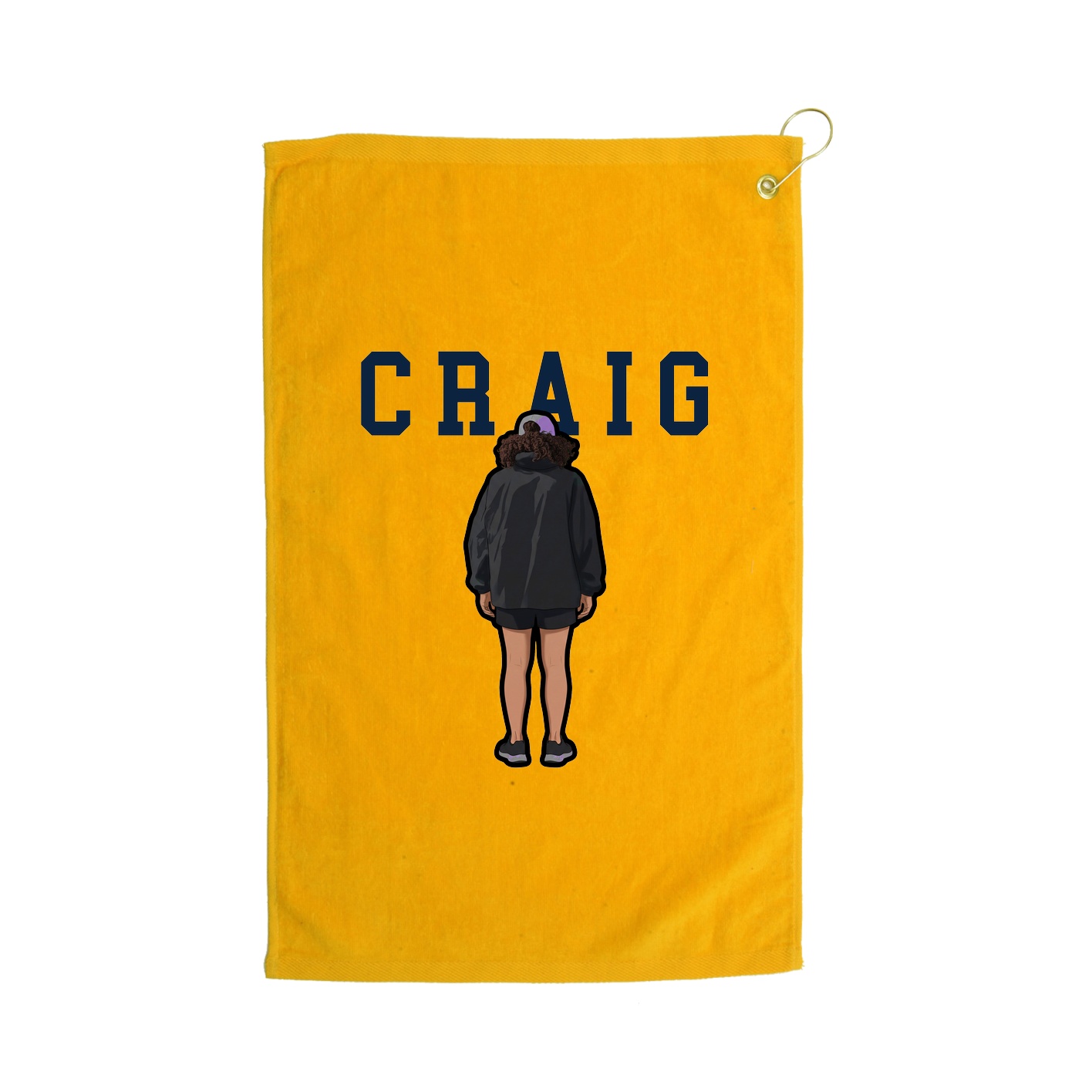 Golf Towel — Shirsey in Gold