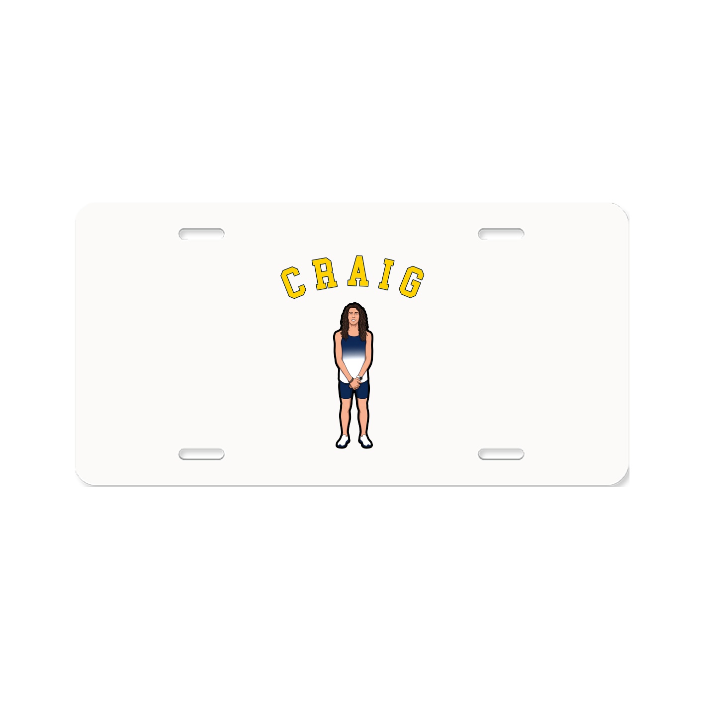 License Plate — Shirsey Arch in Classic