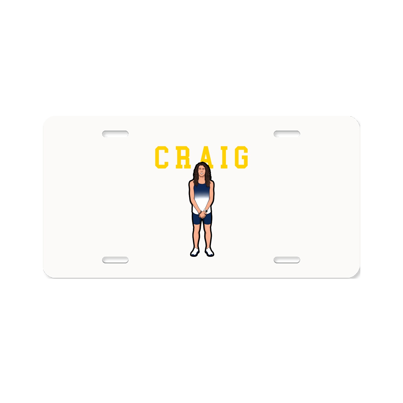 License Plate — Shirsey in Classic