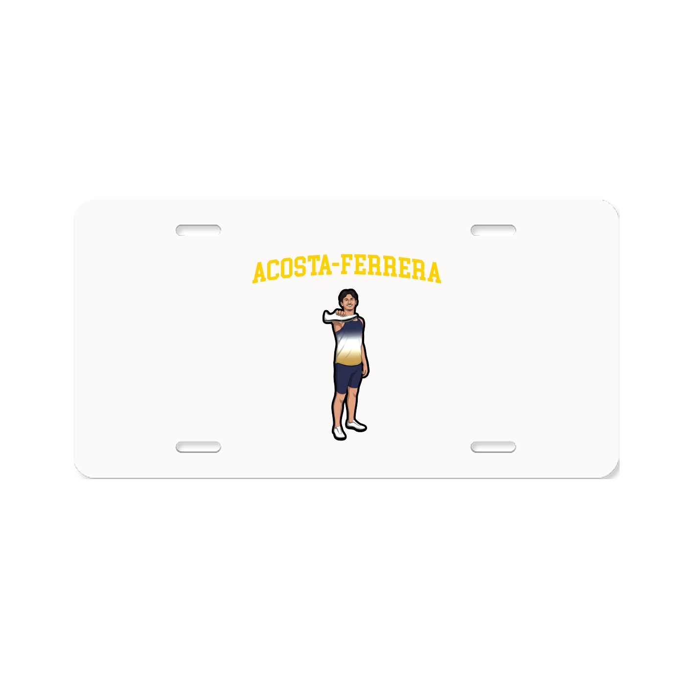 License Plate — Shirsey in Classic