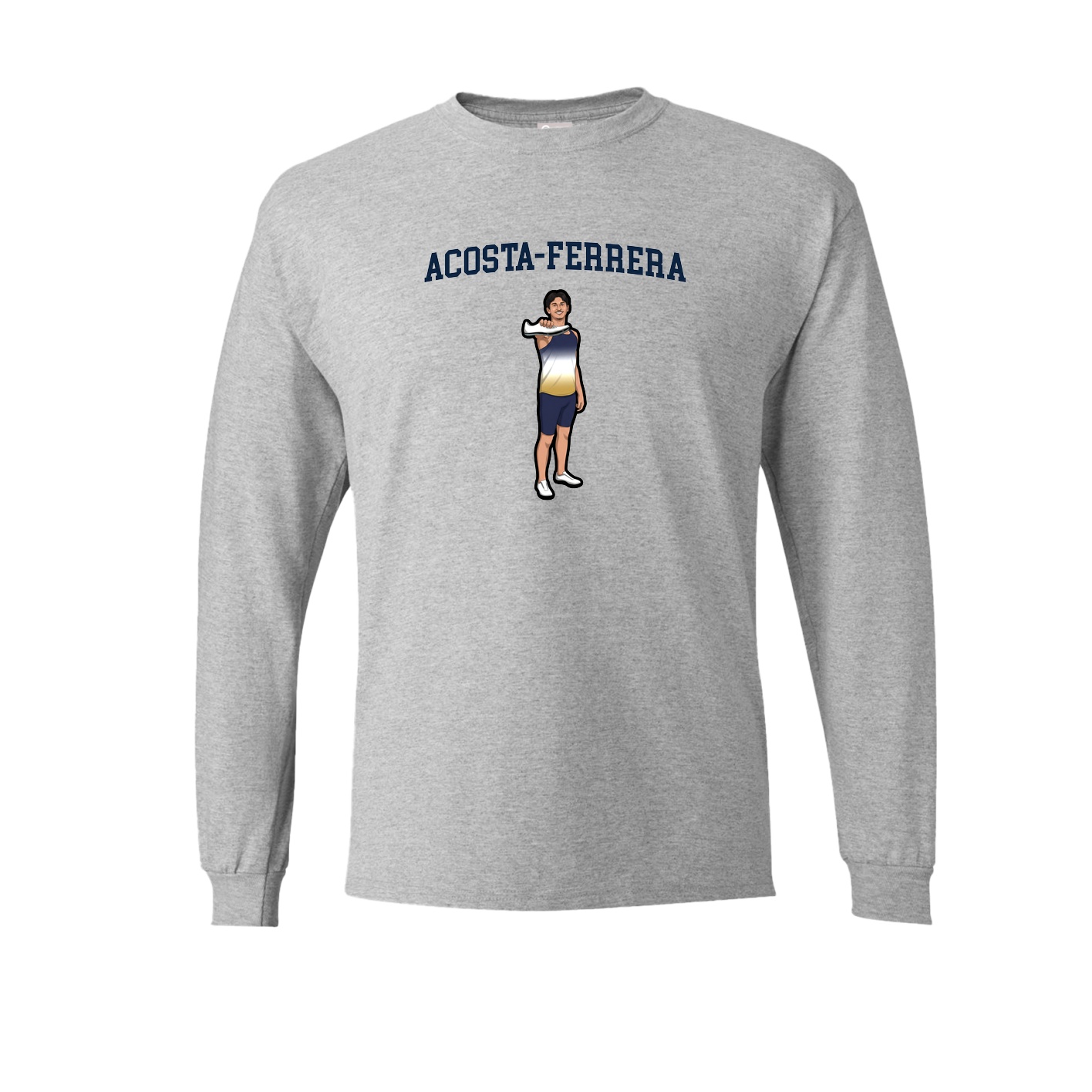 Long Sleeve Tee — Shirsey in Grey