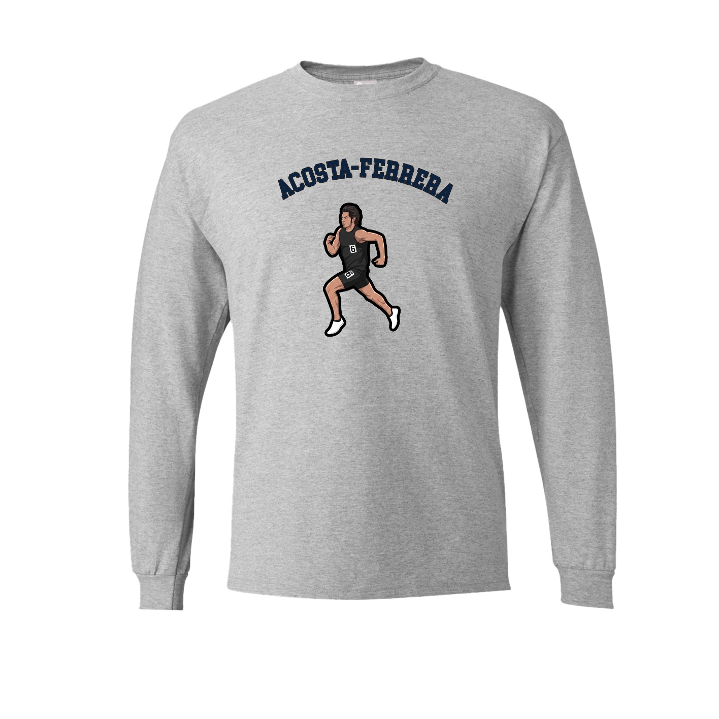 Long Sleeve Tee — Shirsey Arch in Grey