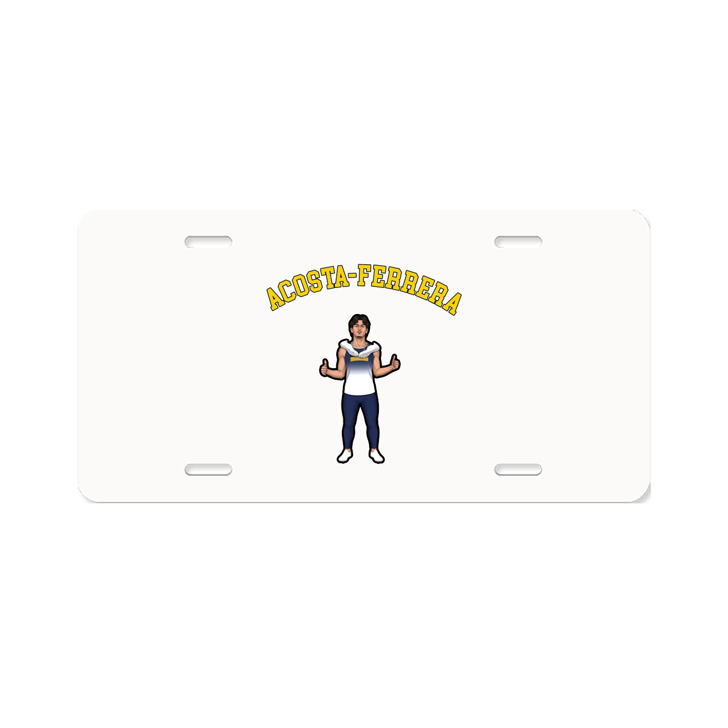 License Plate — Shirsey Arch in Classic