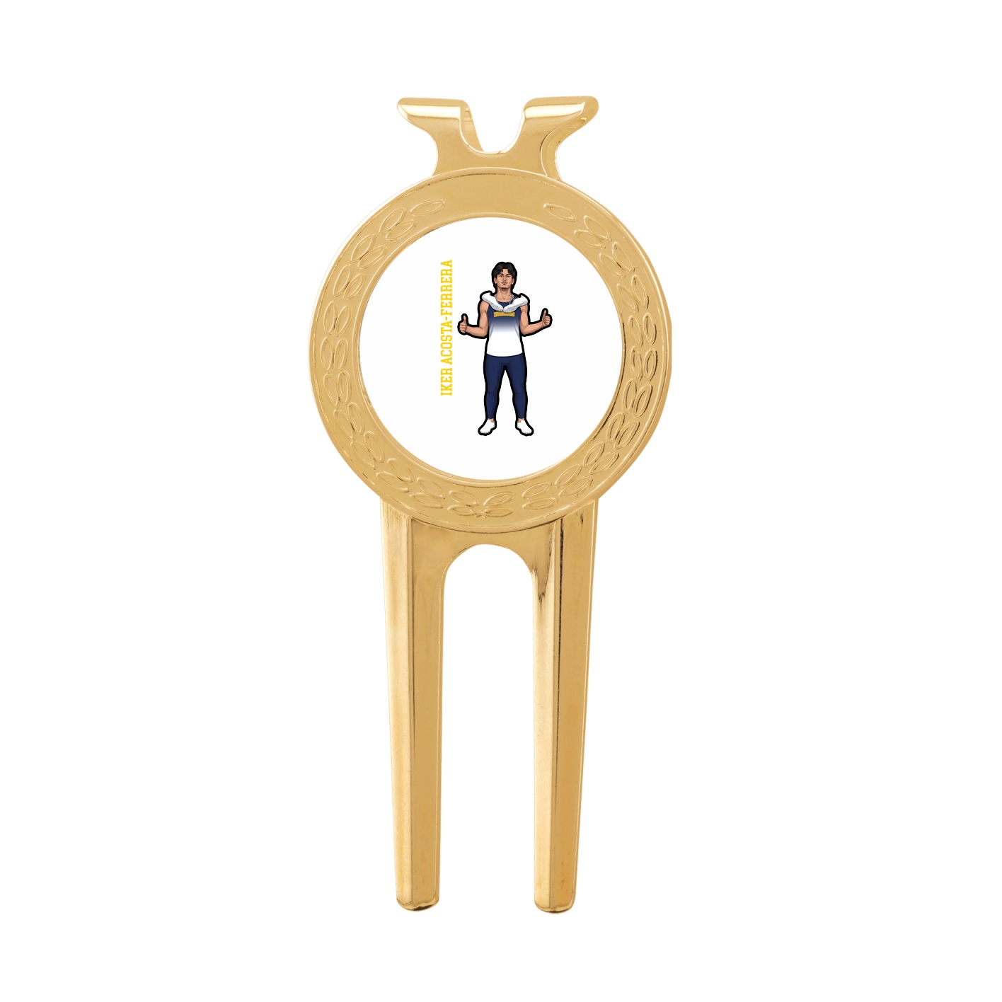 Divot Tool with Ball Marker — Name Vertical in Classic