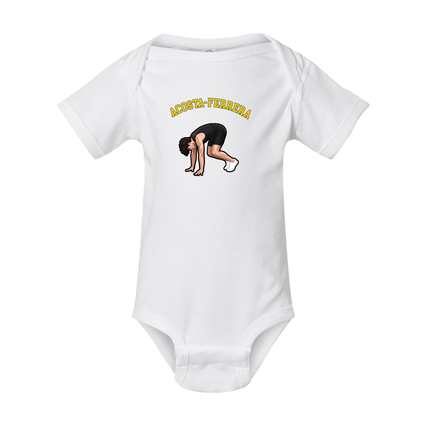 Baby Onesie — Shirsey Arch in White