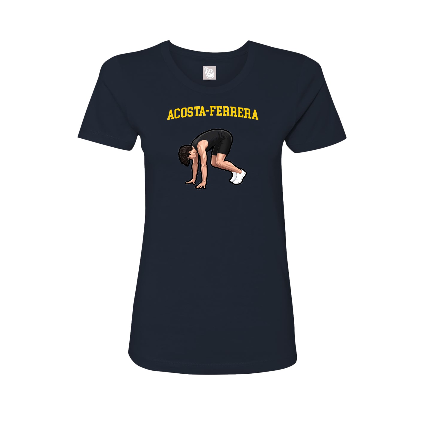 Fitted Women's Tee — Shirsey in Navy