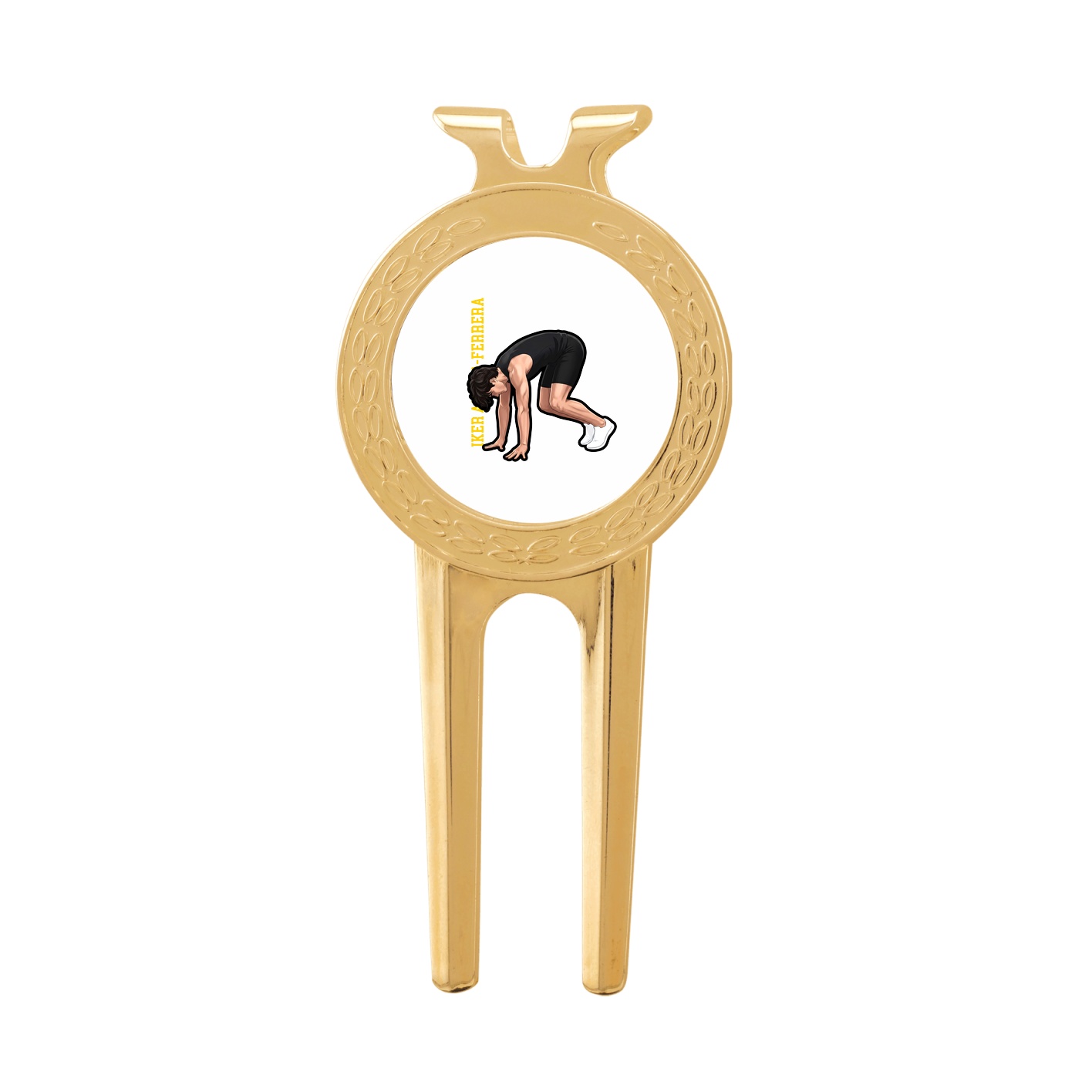 Divot Tool with Ball Marker — Name Vertical in Classic