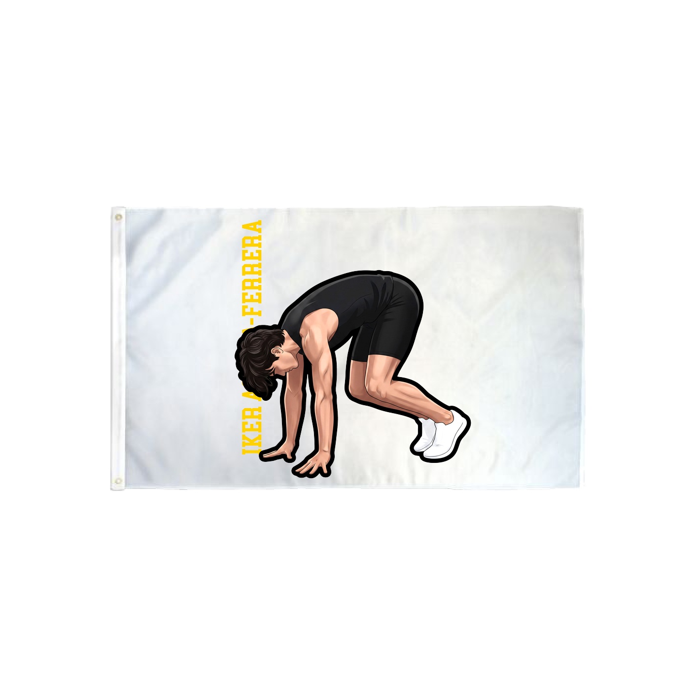 3x5 Flag — Name Vertical in Classic