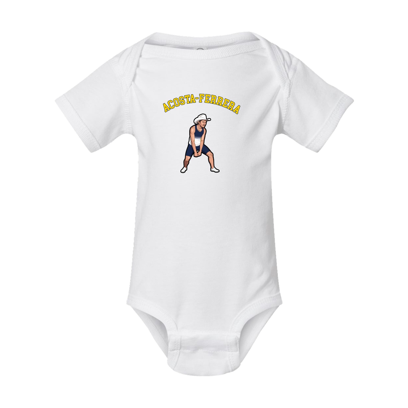 Baby Onesie — Shirsey Arch in White