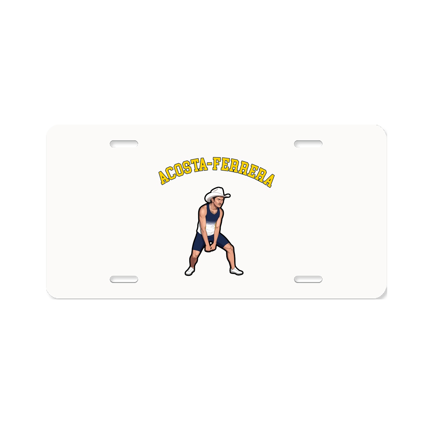 License Plate — Shirsey Arch in Classic
