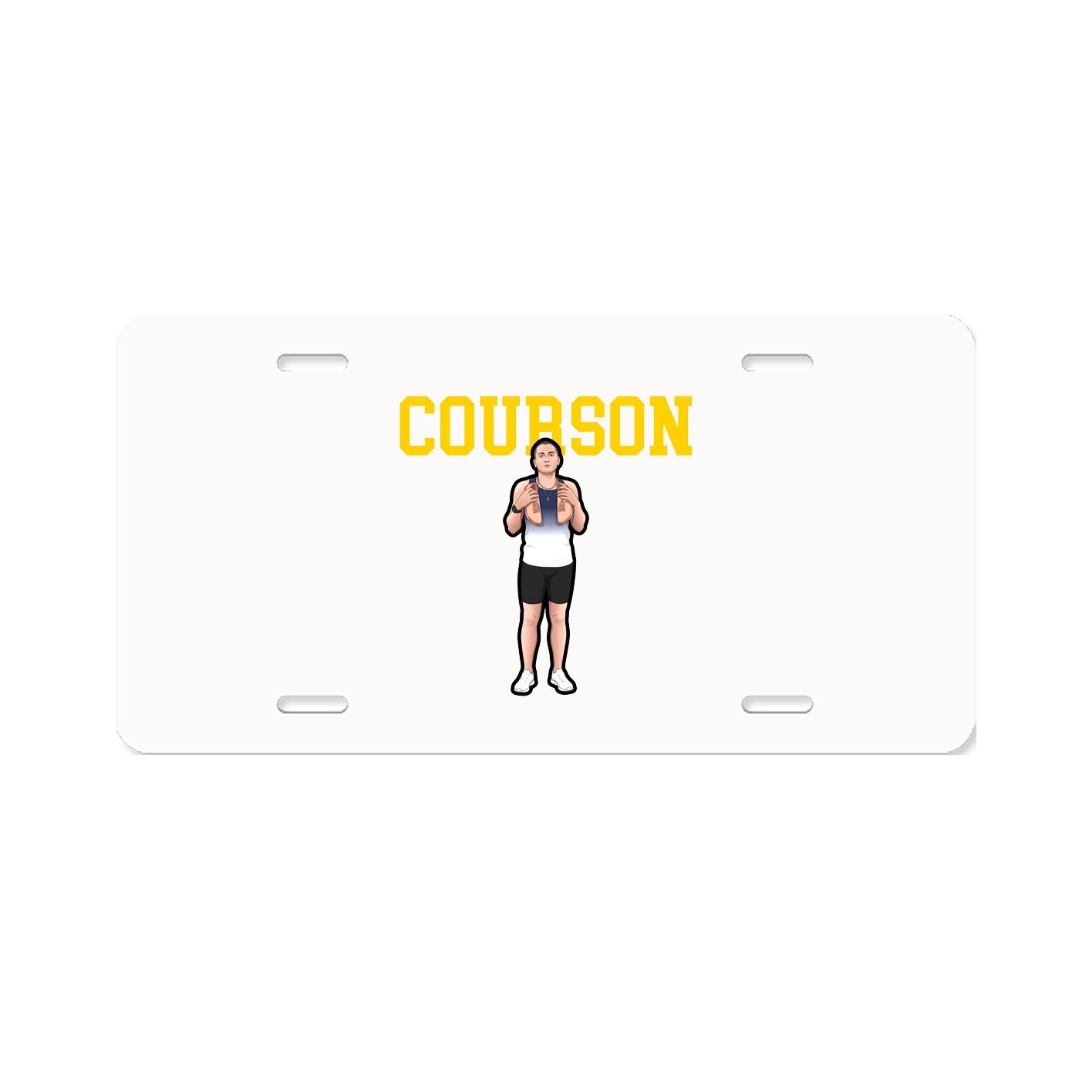 License Plate — Shirsey in Classic